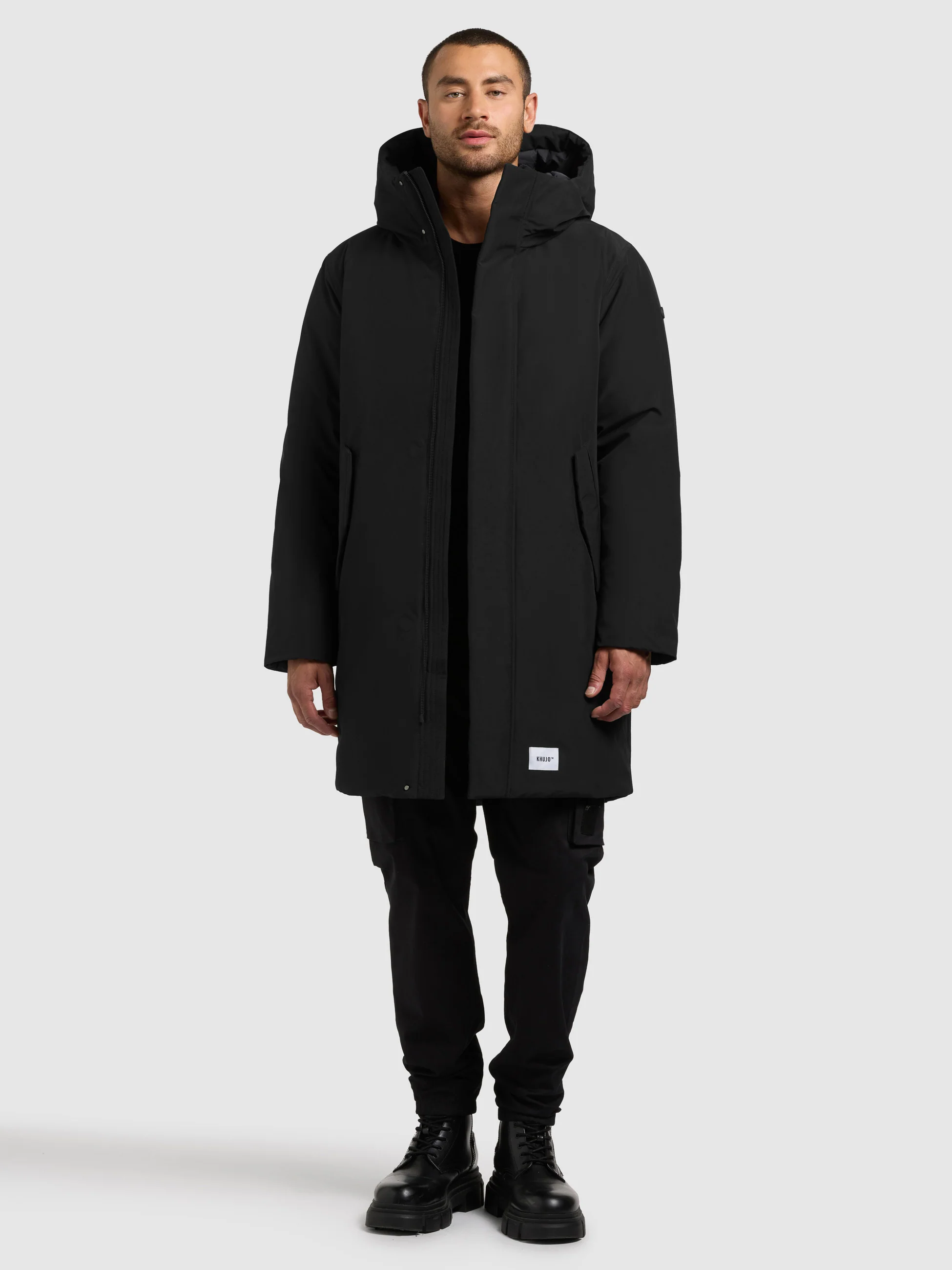 Mantel FOGG BLACK