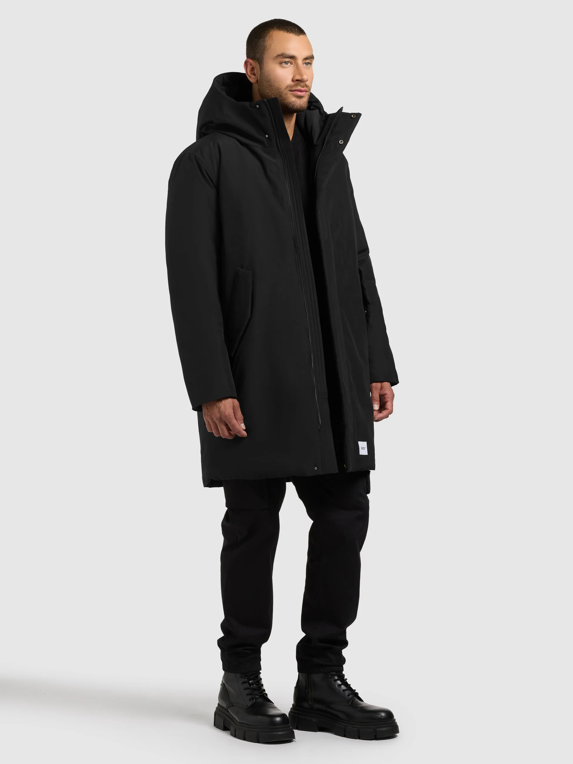 Mantel FOGG BLACK - Image 6