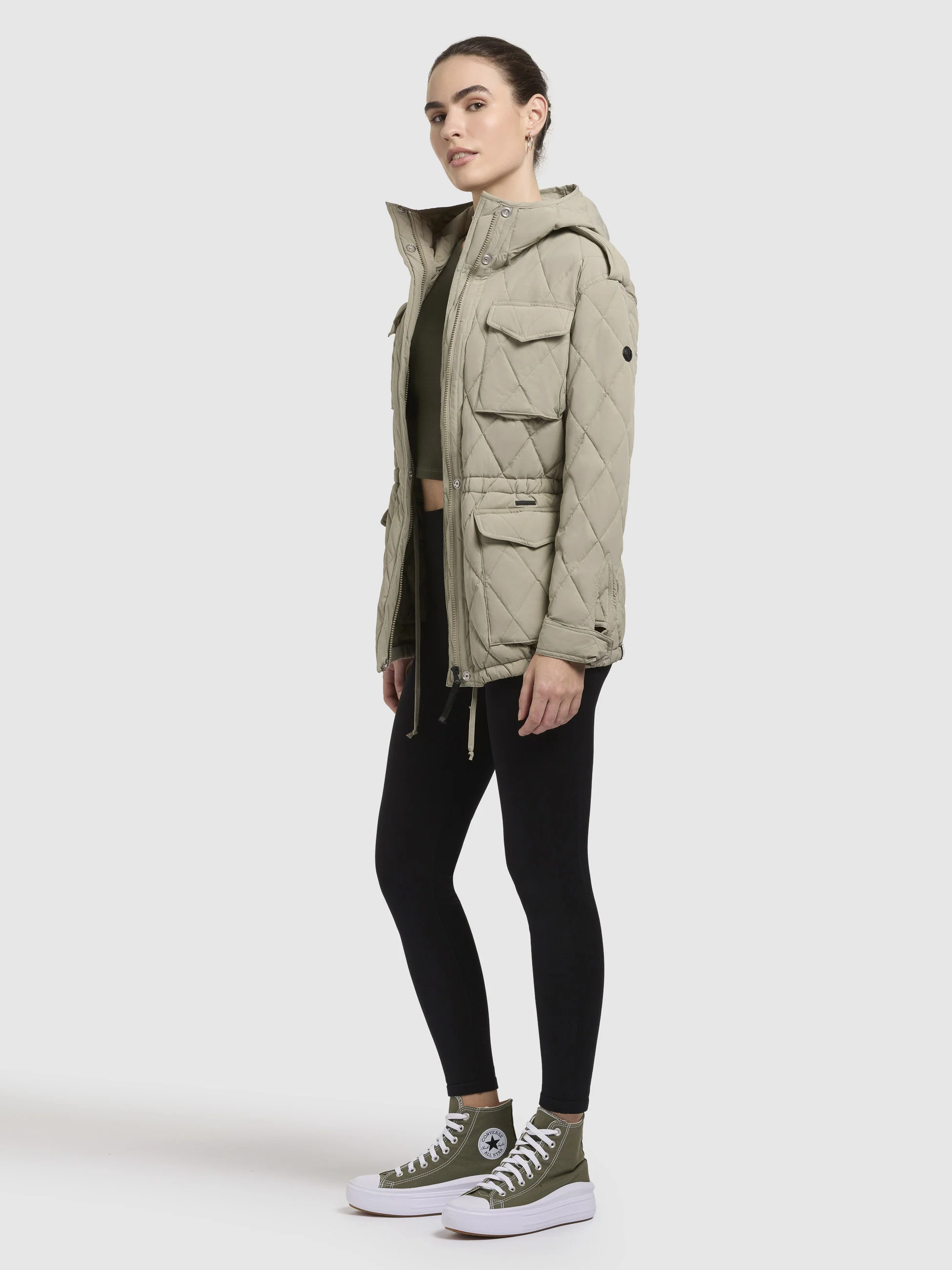 Jacke ALIMINA Blassgrün - Image 2