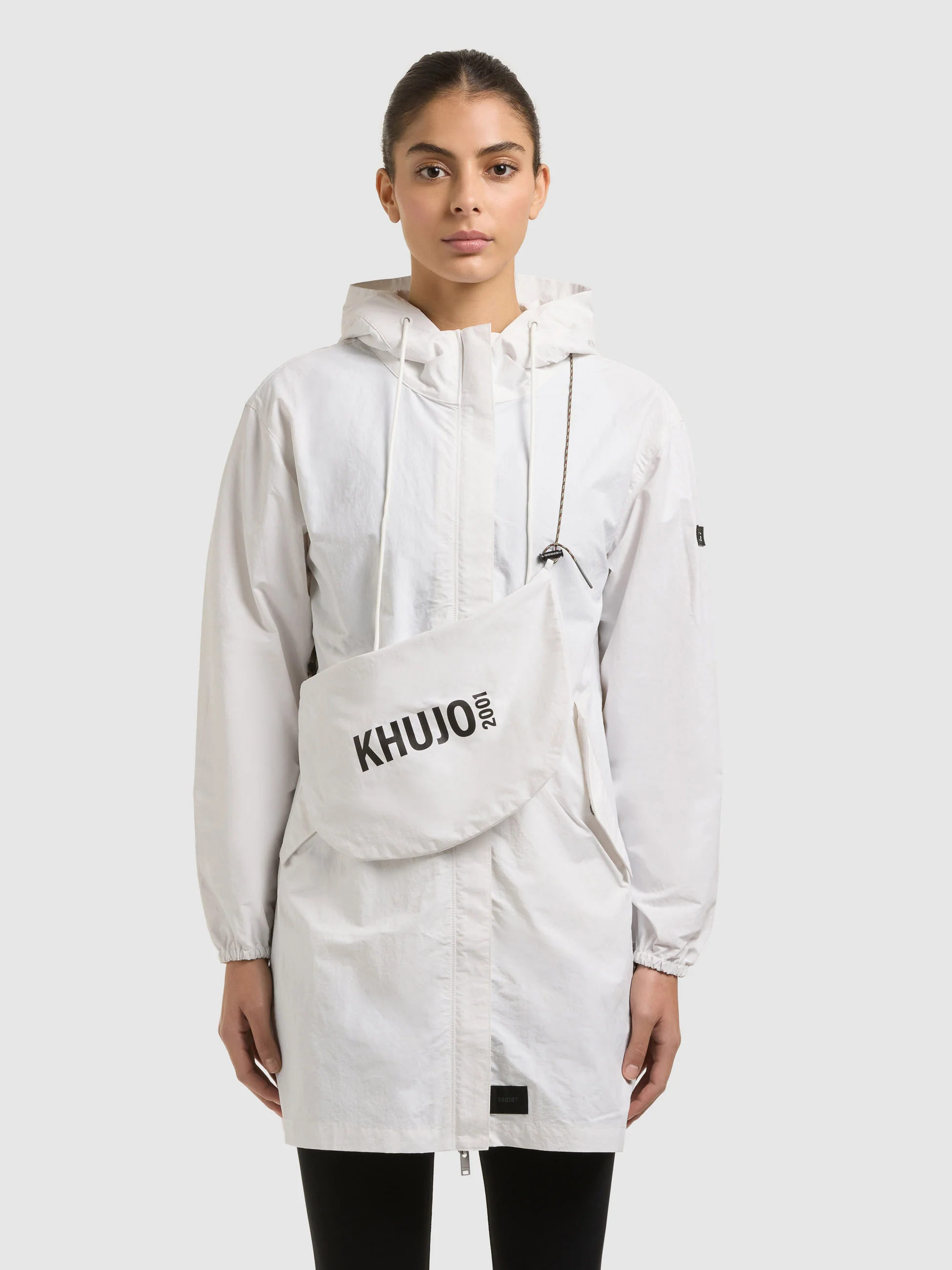 Jacke AMETI WITH BAG OFF WHITE