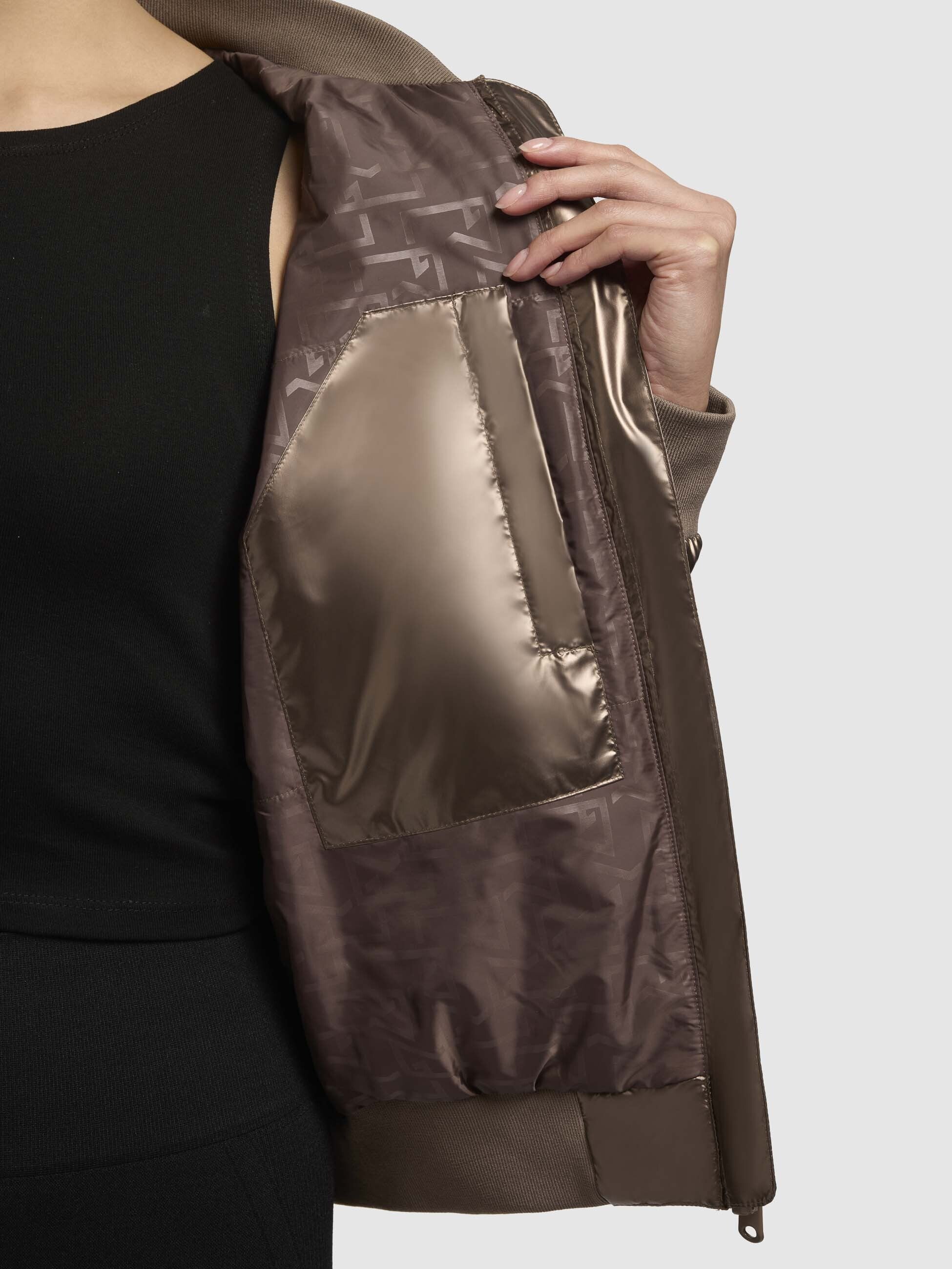 Jacke ANEO Braun Metallic - Image 7