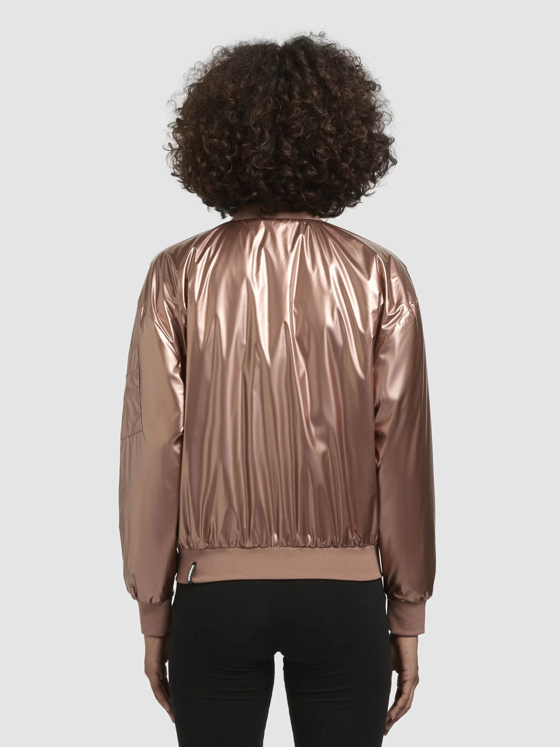 Jacke ANEO Rosa Metallic - Image 3