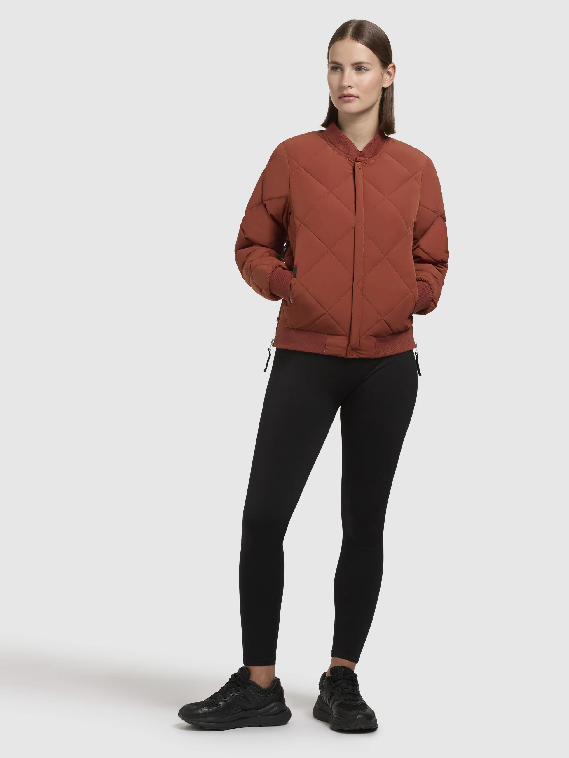 Jacke ANGE Rotbraun