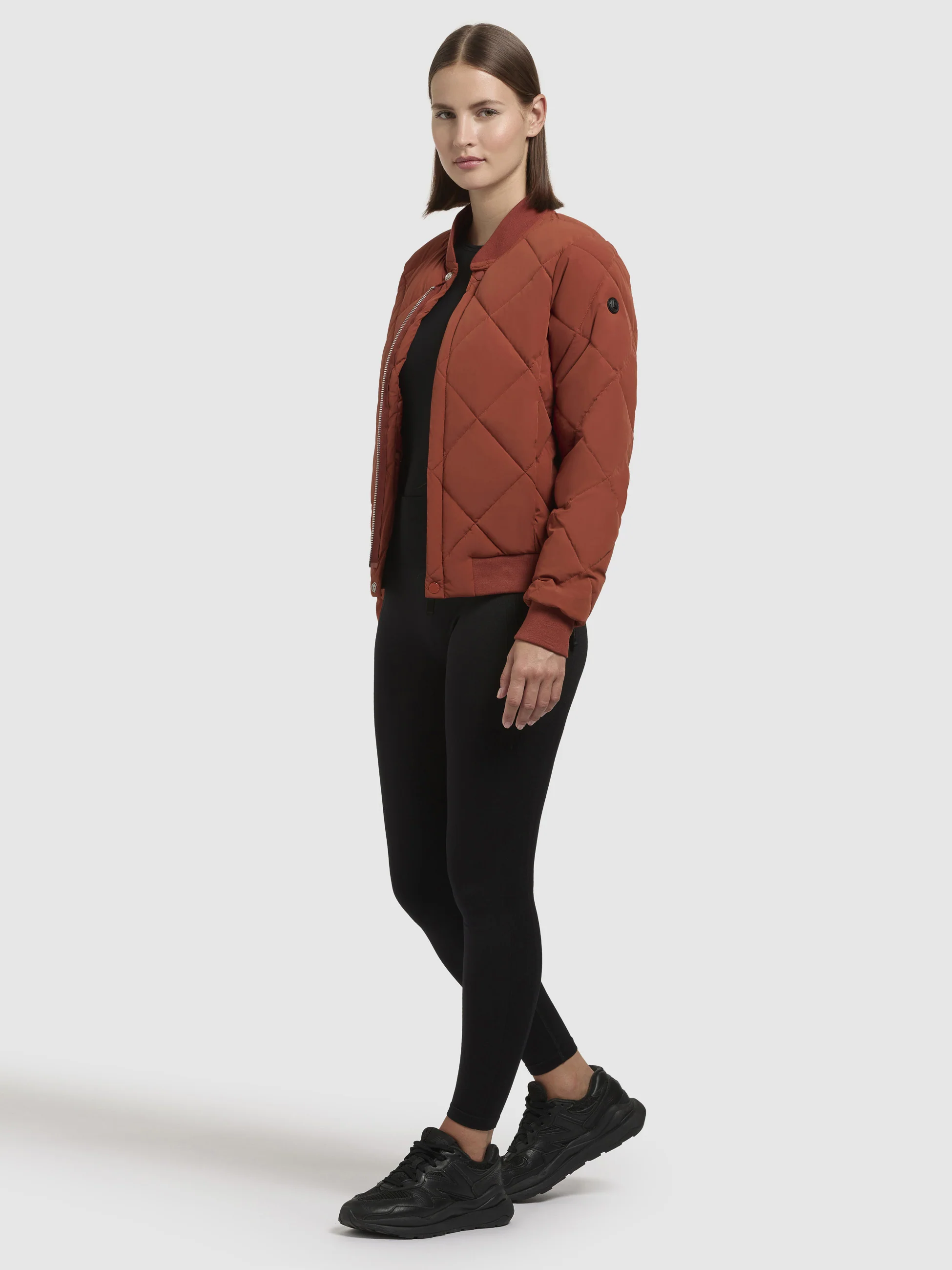 Jacke ANGE Rotbraun - Image 2