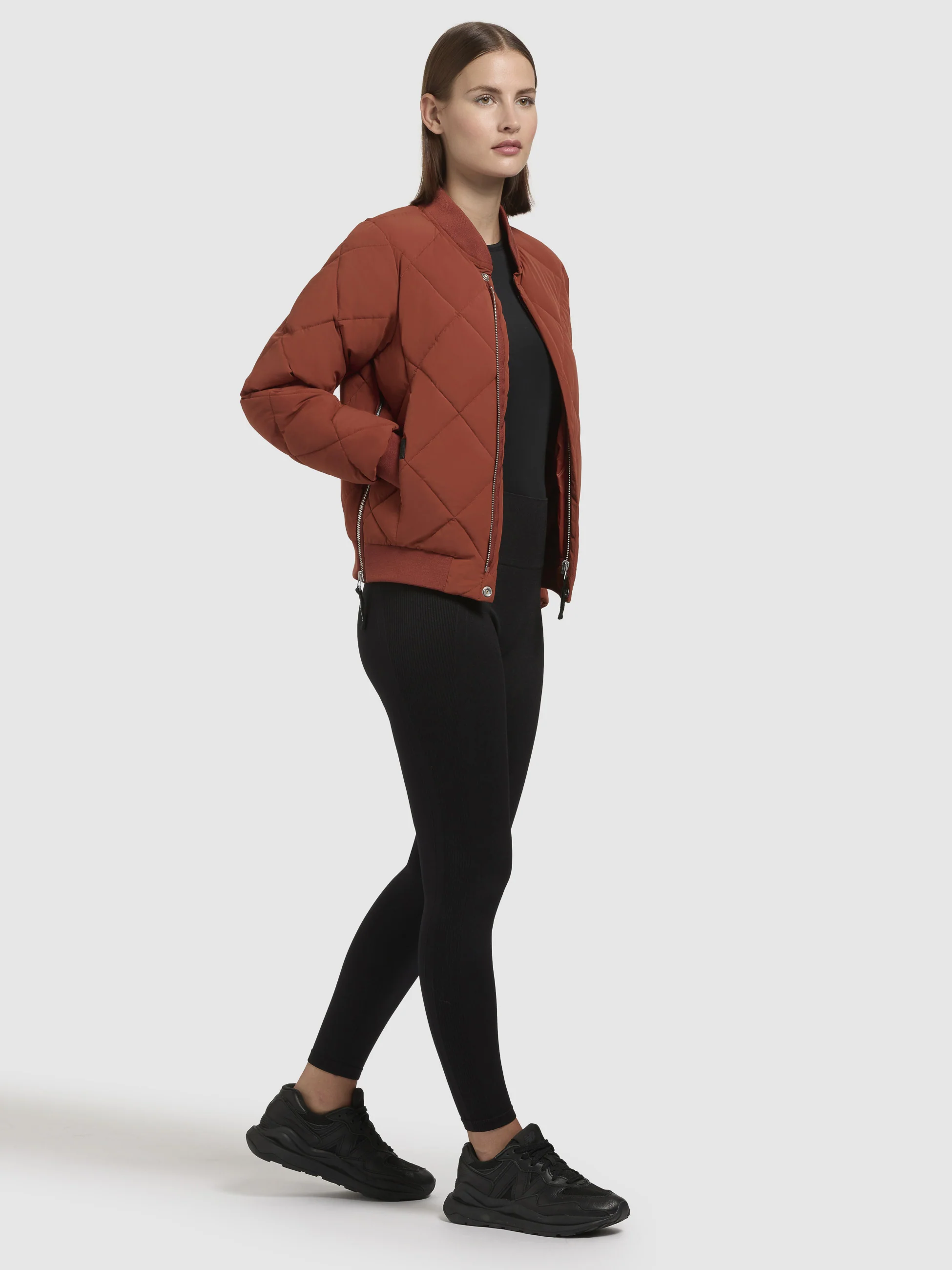 Jacke ANGE Rotbraun - Image 6