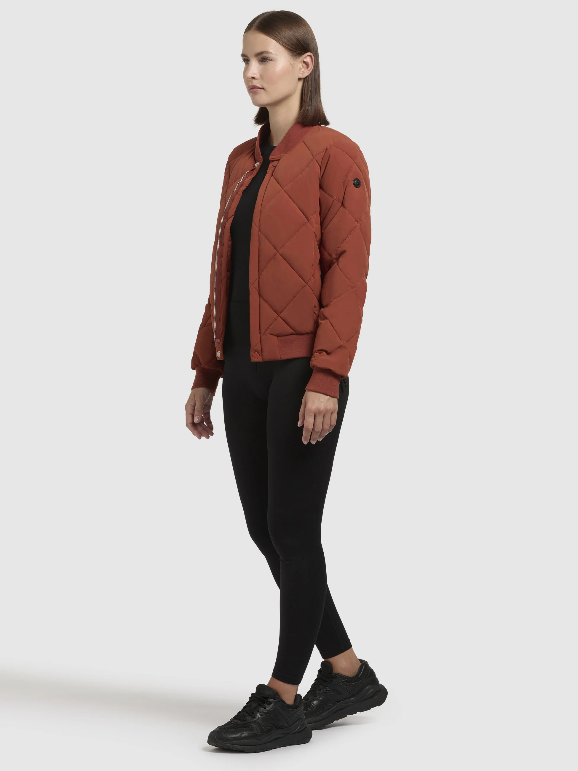 Jacke ANGE Rotbraun - Image 7