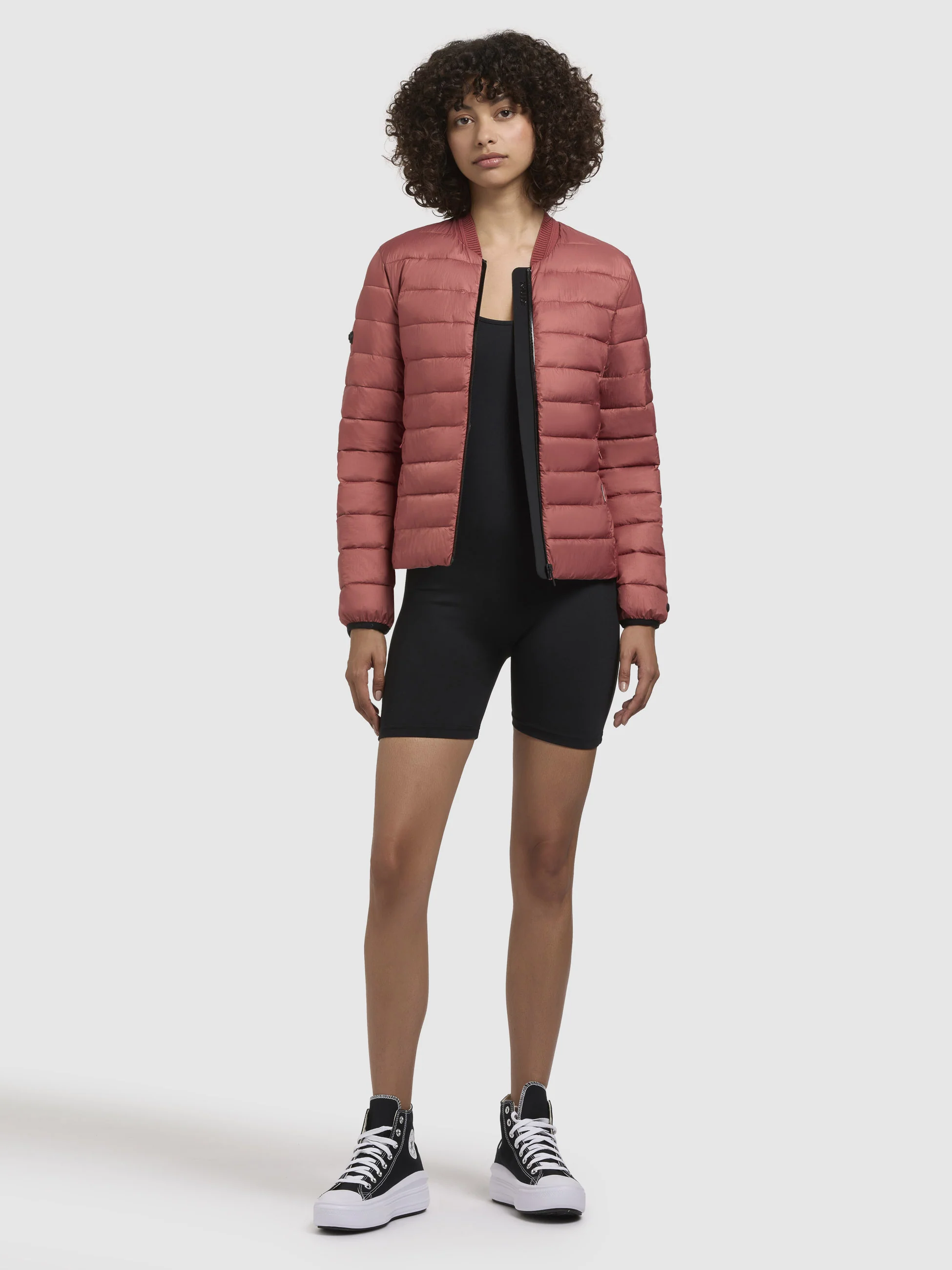 Jacke AUDE Rostrot