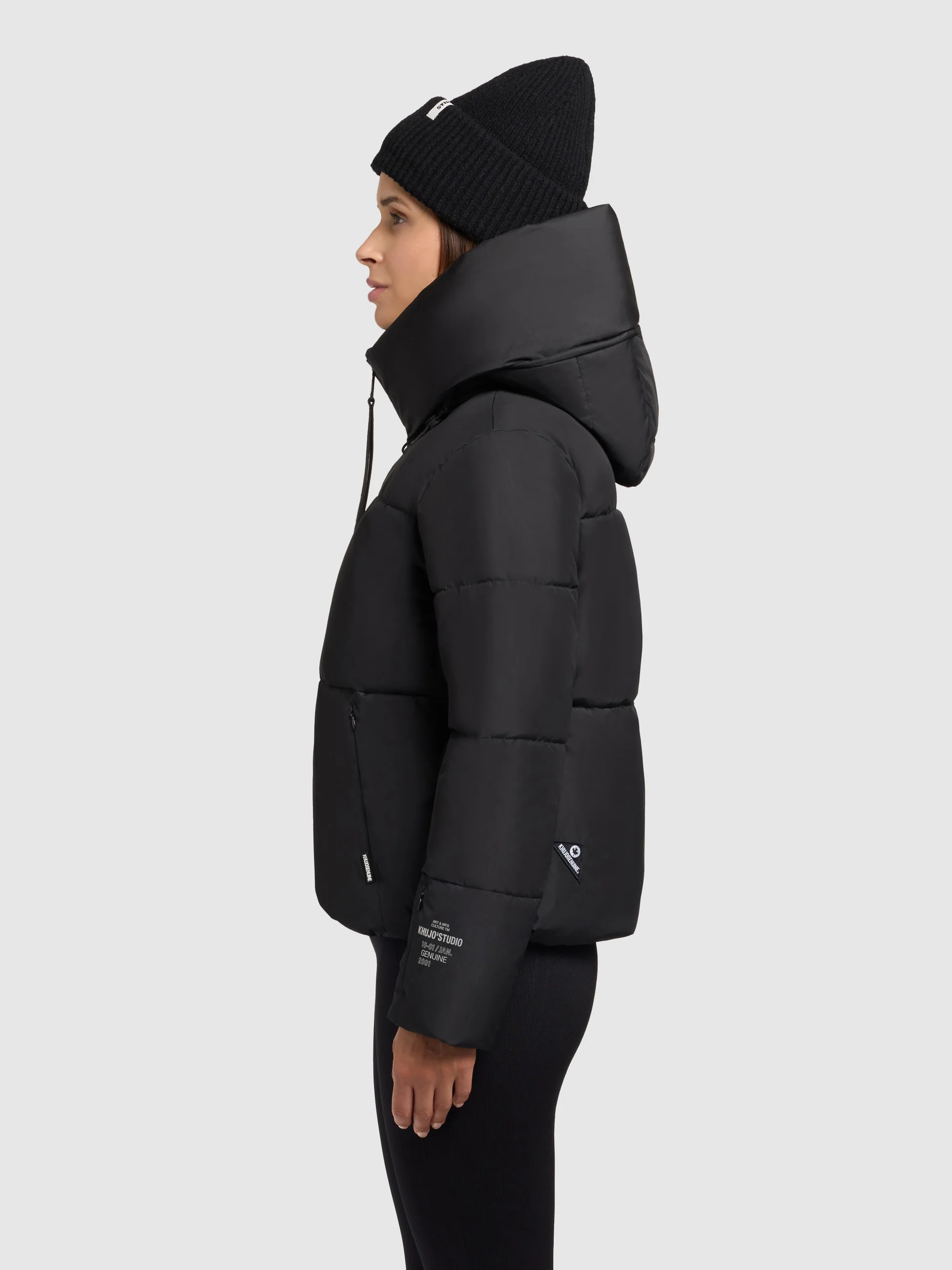 Jacke AUDREY MATT BLACK - Image 5