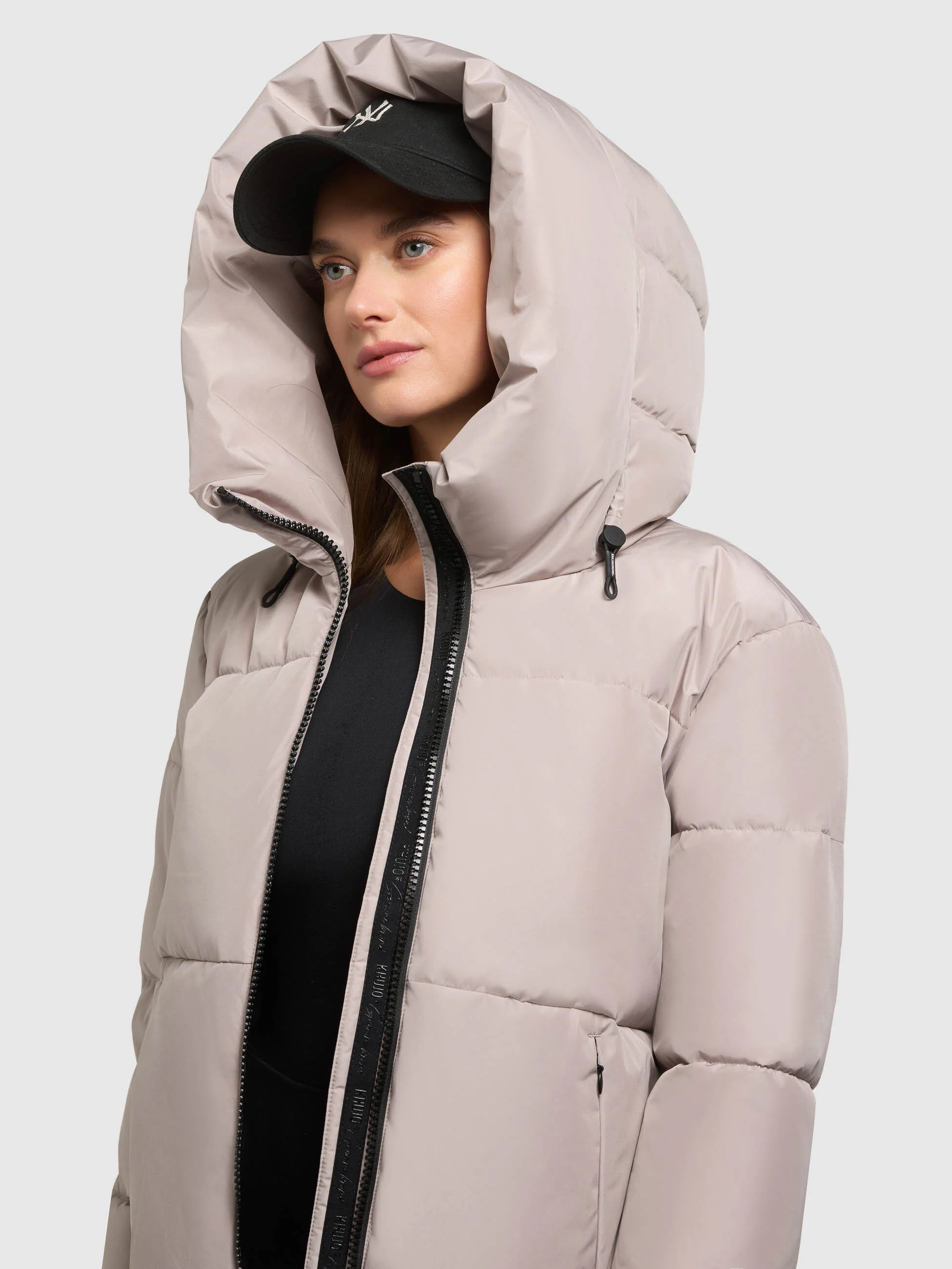 Jacke AUDREY MATT DUSTY BEIGE - Image 7