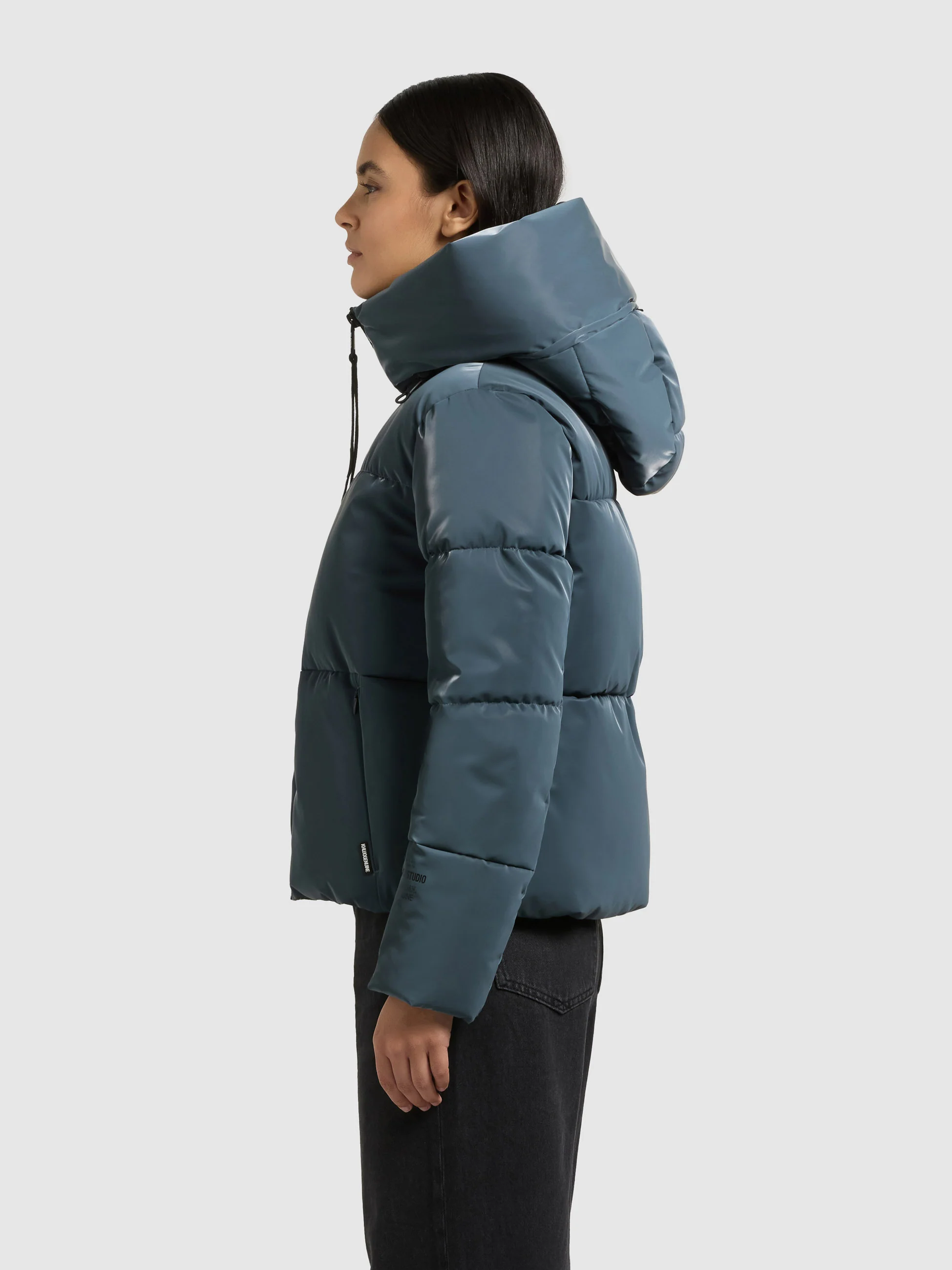 Jacke AUDREY SHINY DIM BLUE - Image 5