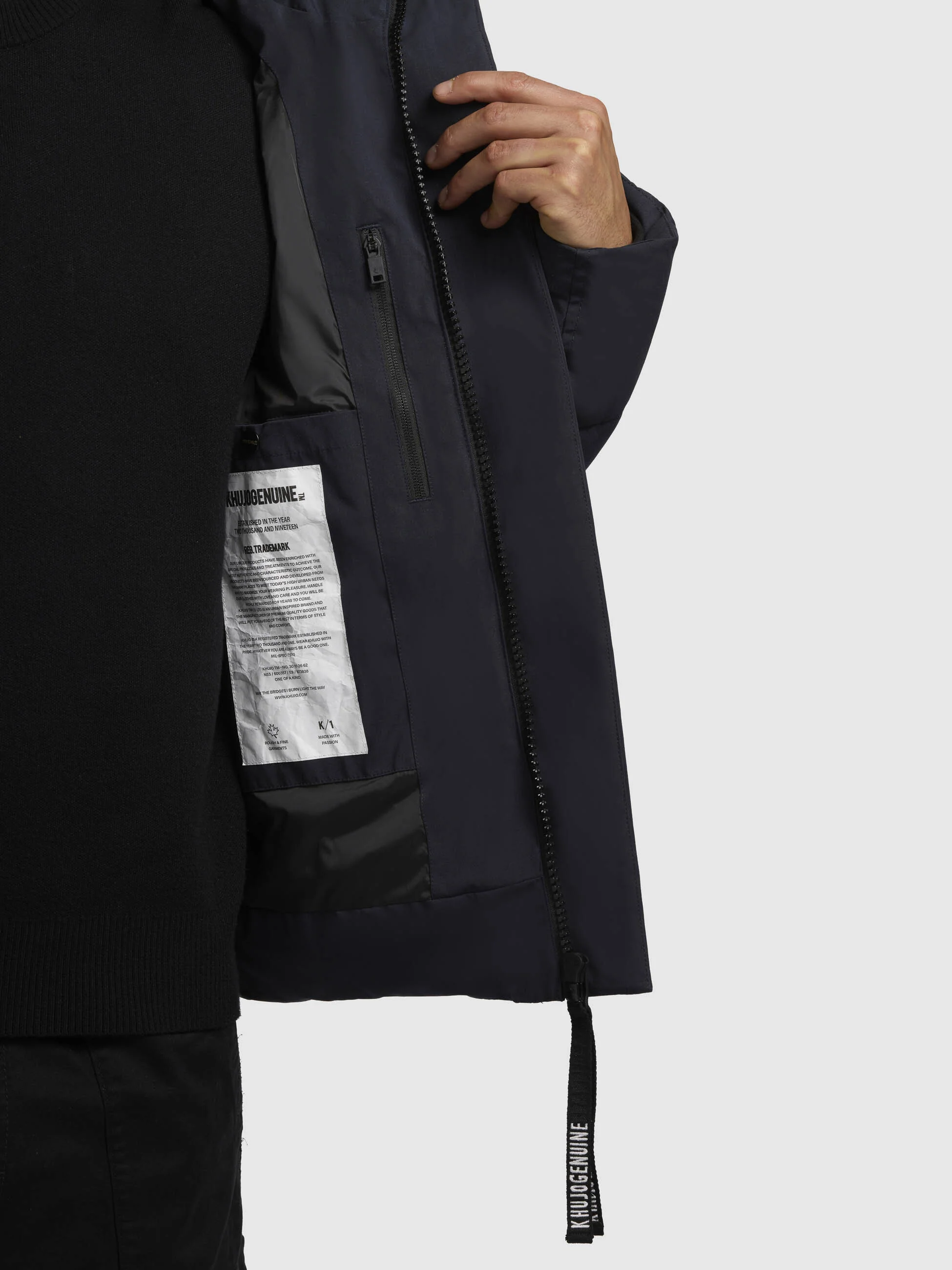 Jacke BARD Schwarz - Image 8