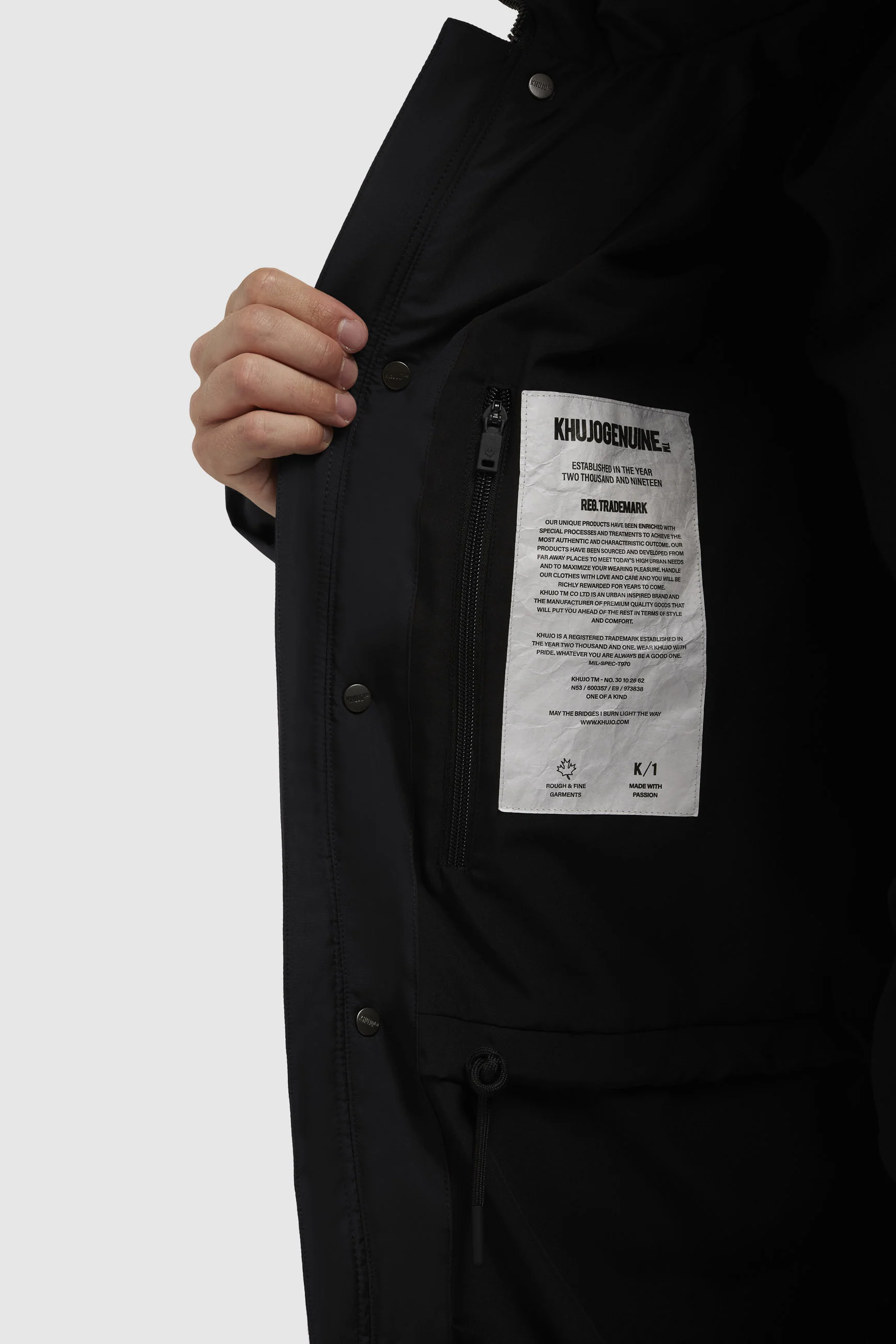 Jacke BELA MATT Schwarz - Image 8