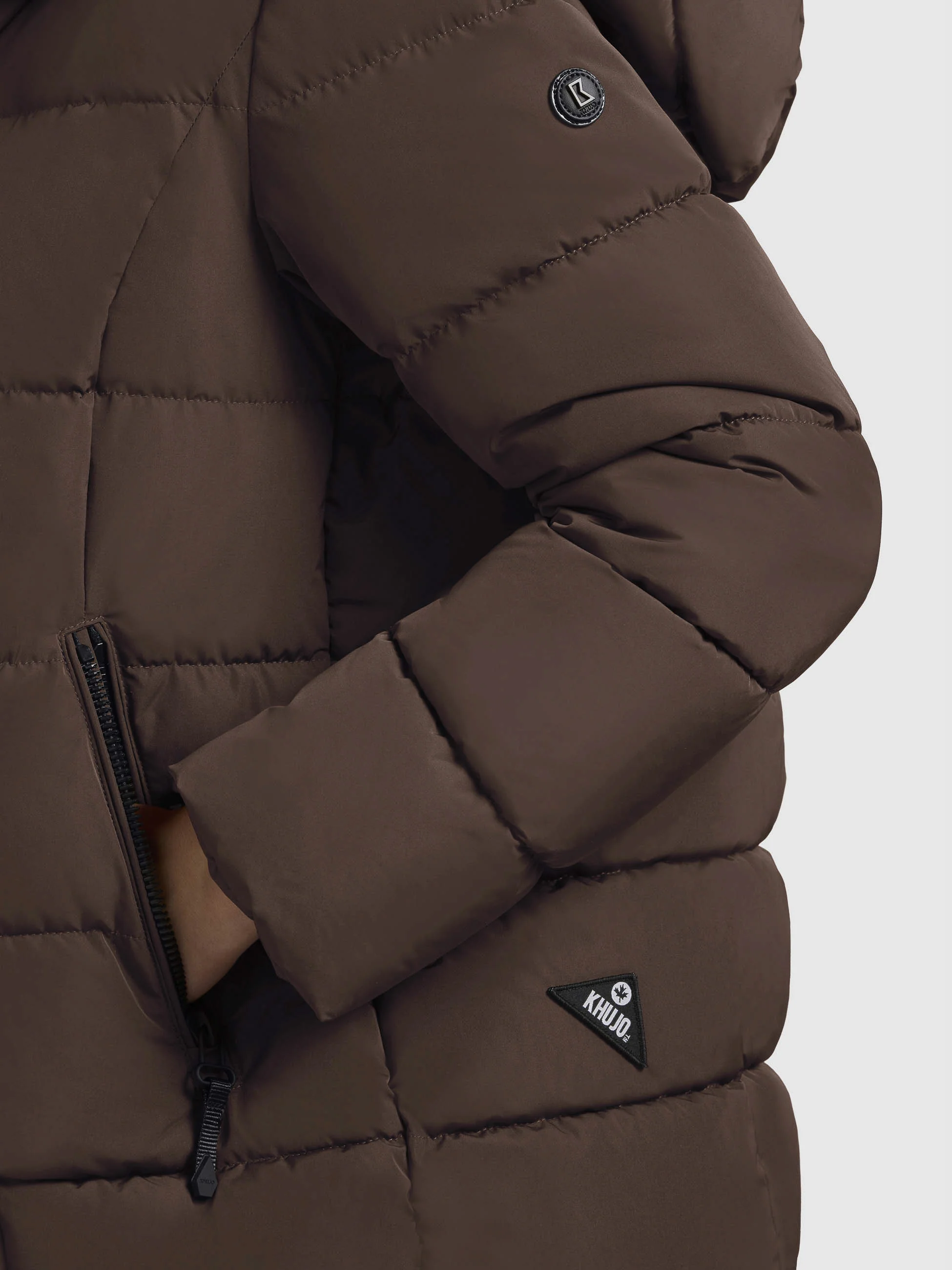 Jacke CAMEA Braun - Image 8