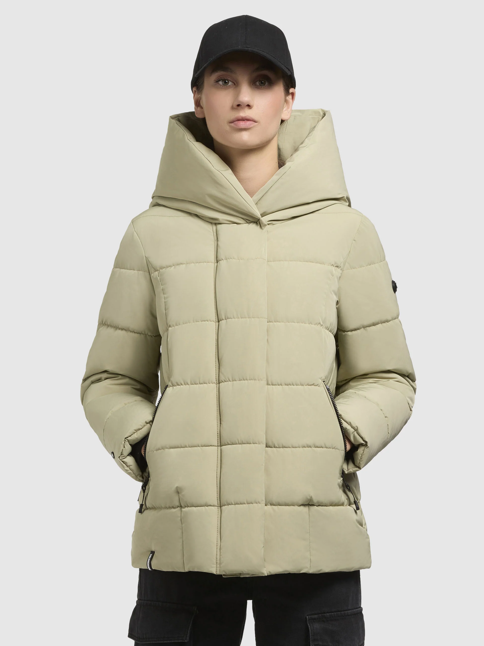 Jacke CAMEA Oliv - Image 4