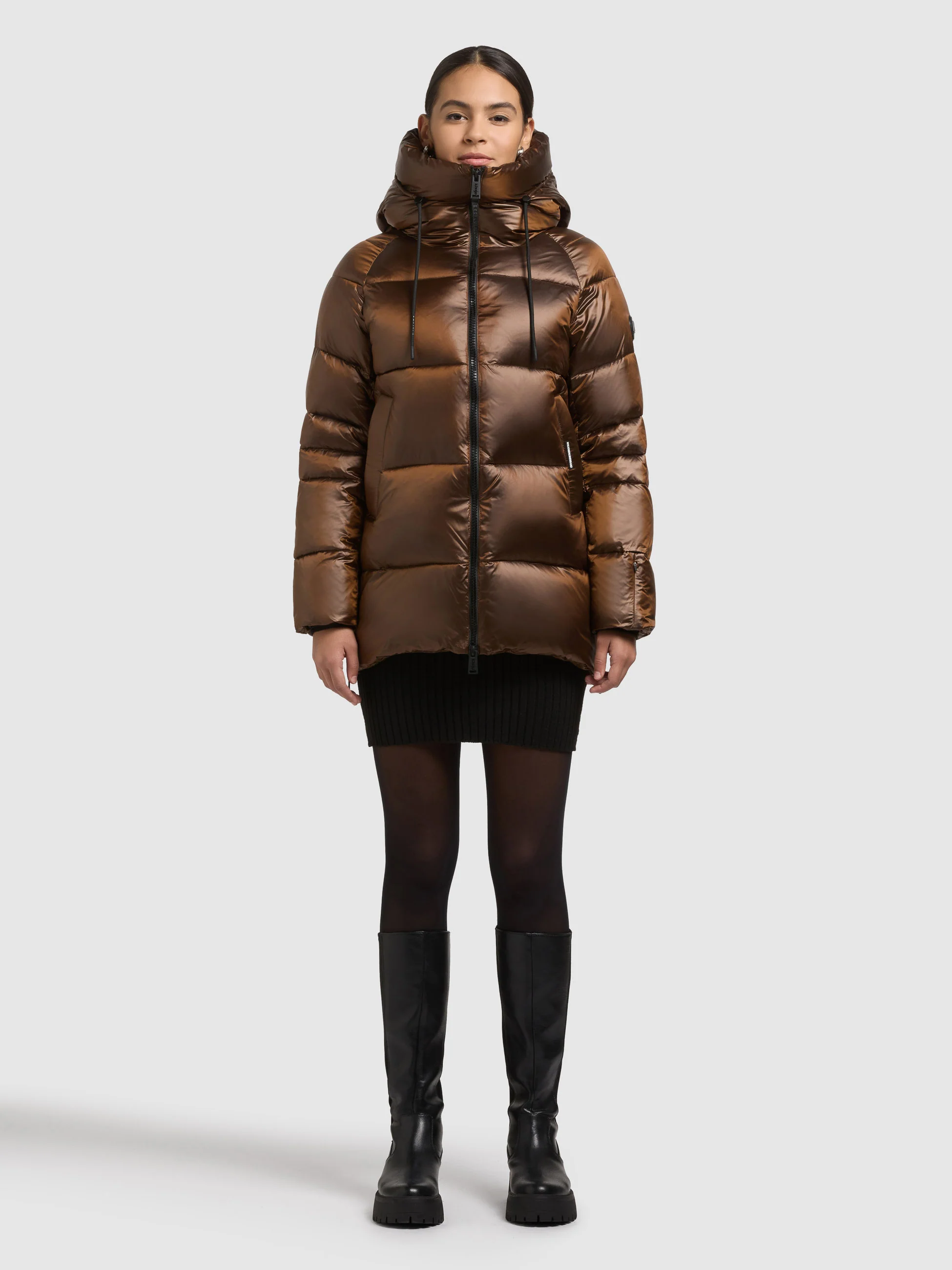 Jacke CARA COPPER BROWN