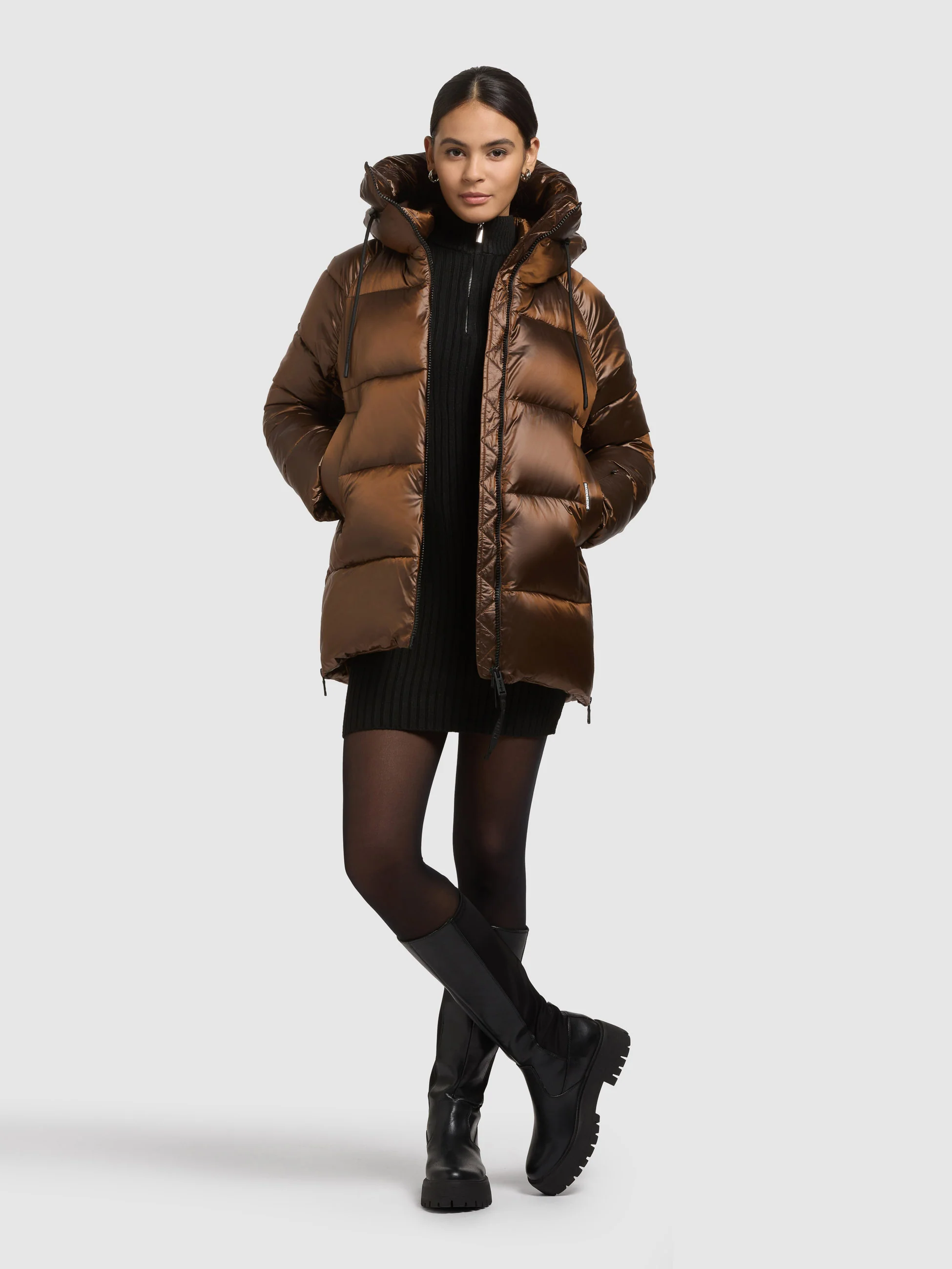 Jacke CARA COPPER BROWN - Image 6
