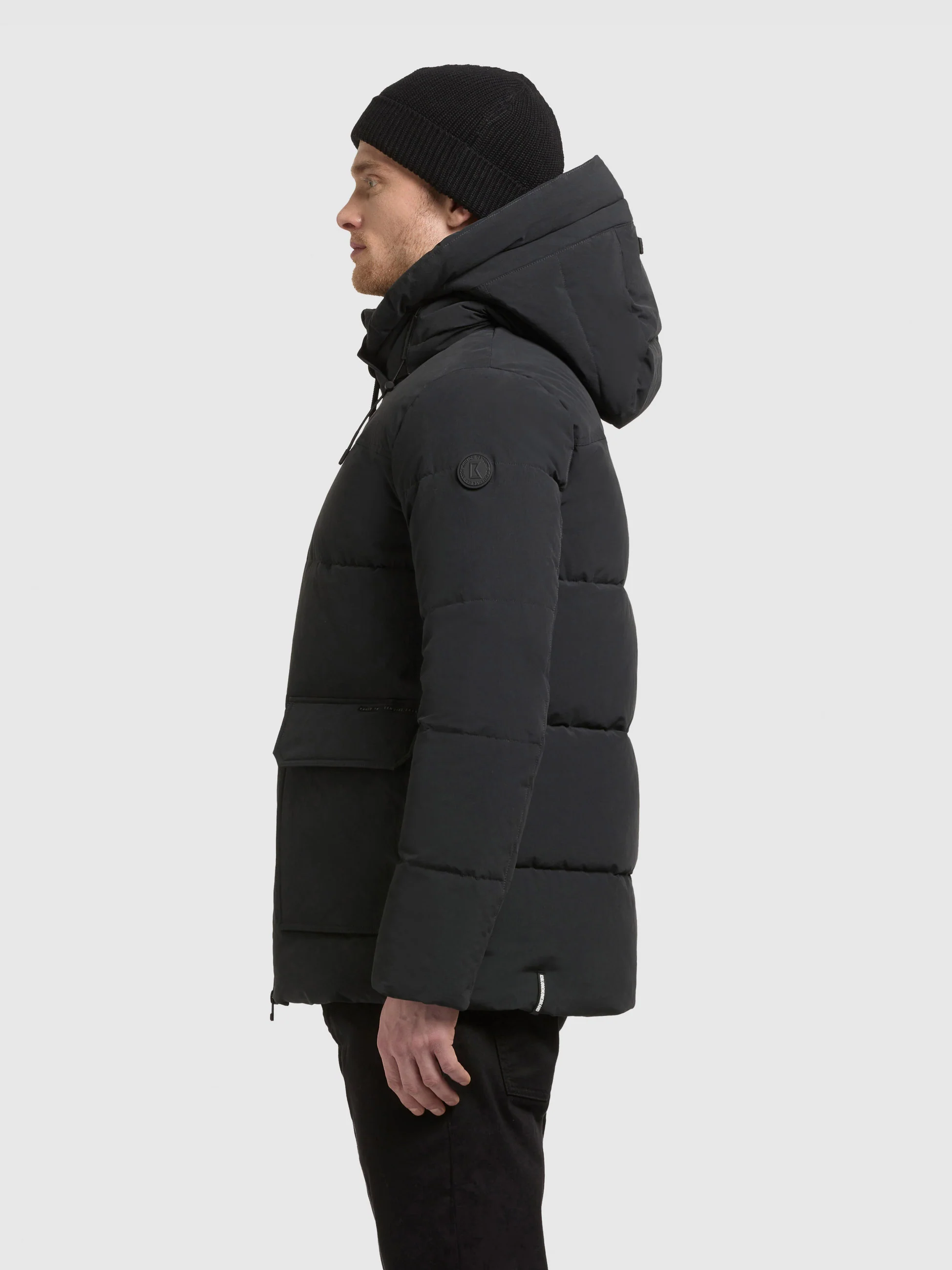 Jacke CASPAR OBRAGE GREY - Image 5