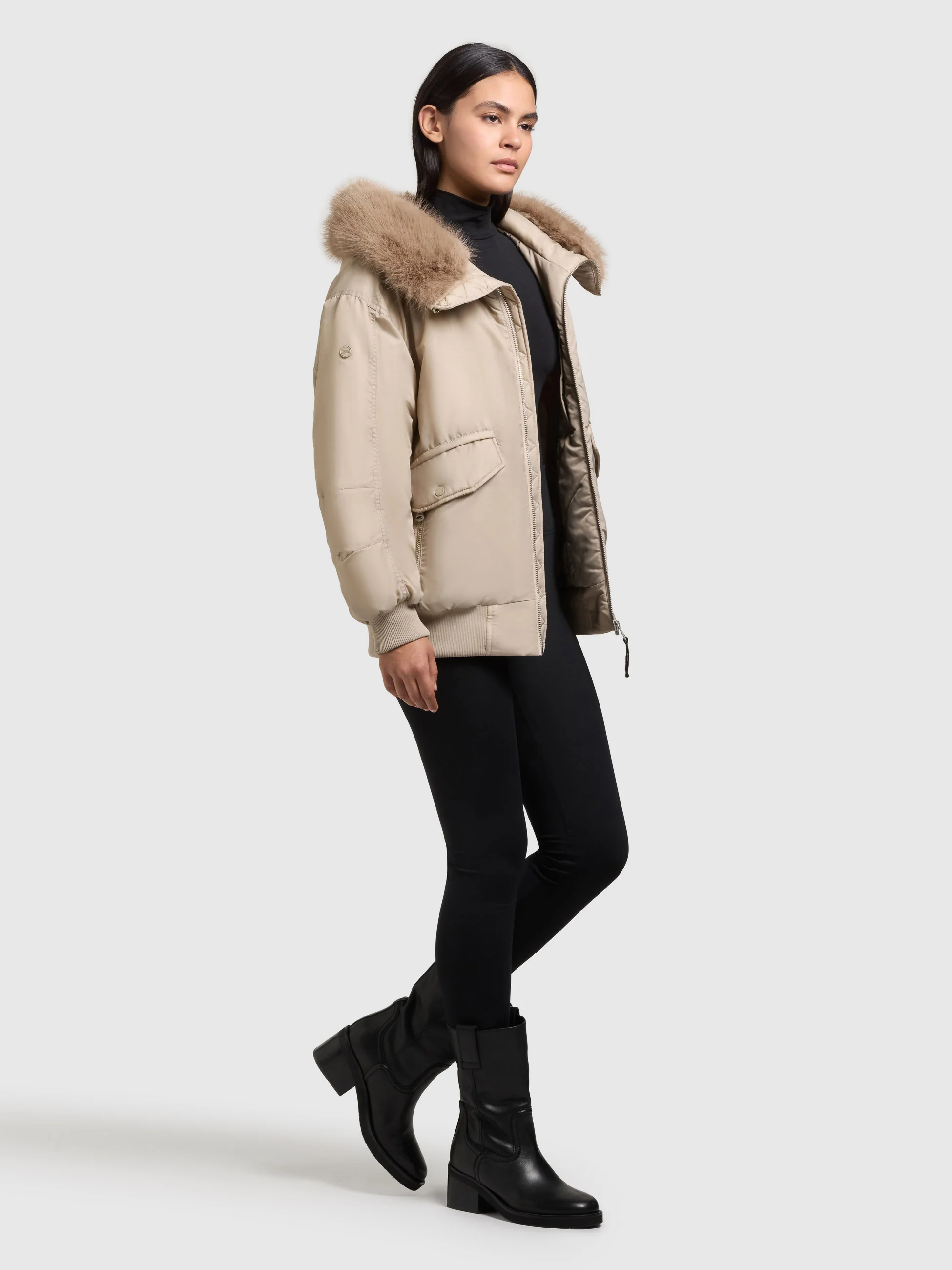 Jacke CELA LIGHT BEIGE - Image 6
