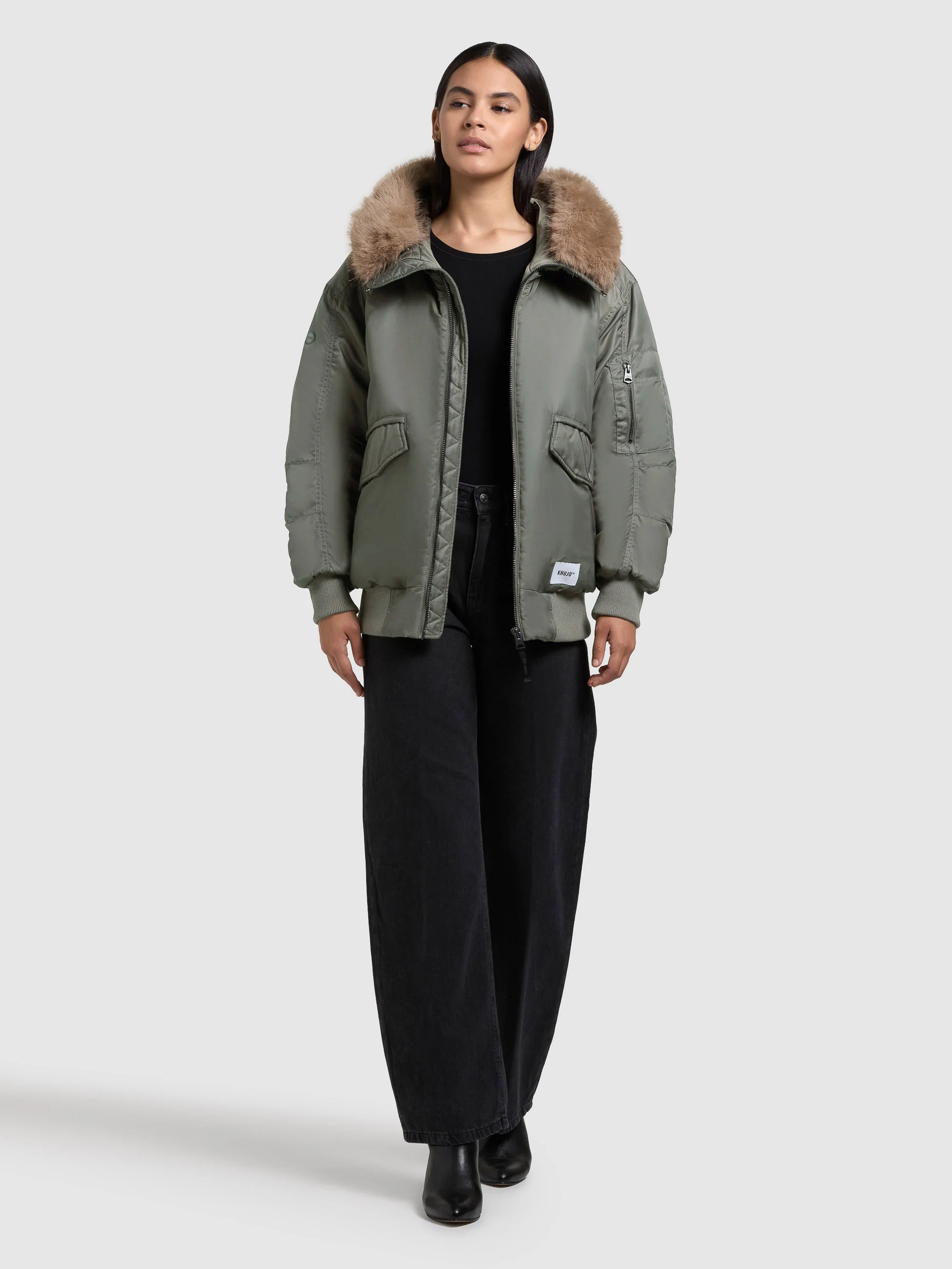 Jacke CELA SAGE GREEN - Image 2