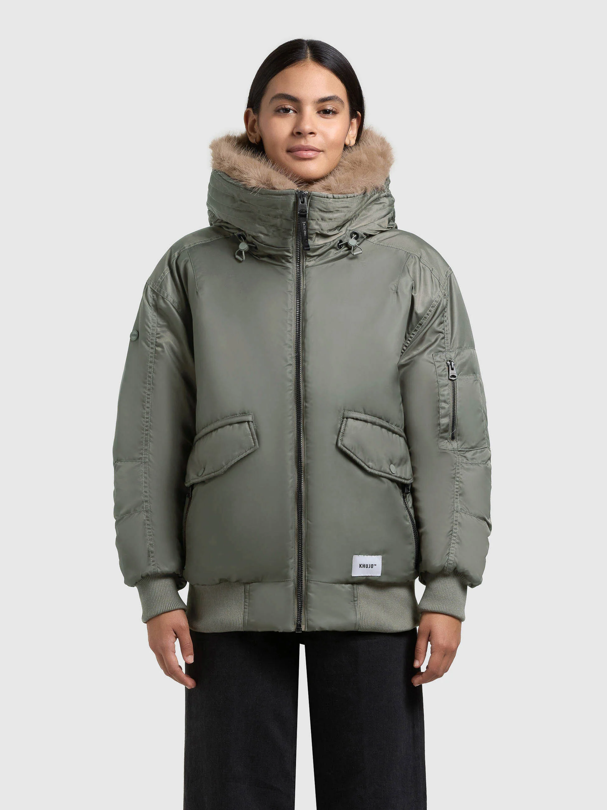 Jacke CELA SAGE GREEN - Image 4