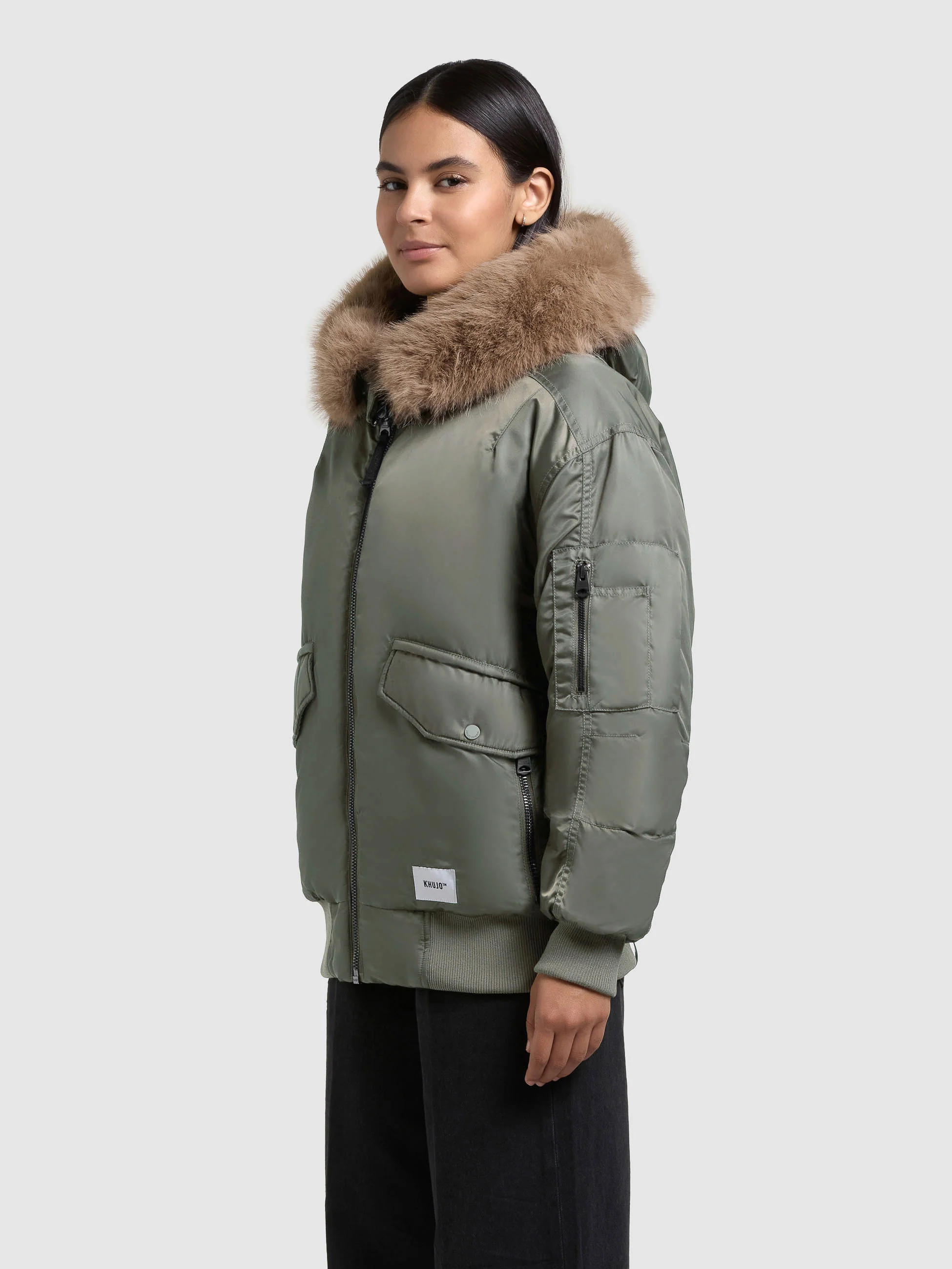 Jacke CELA SAGE GREEN - Image 5
