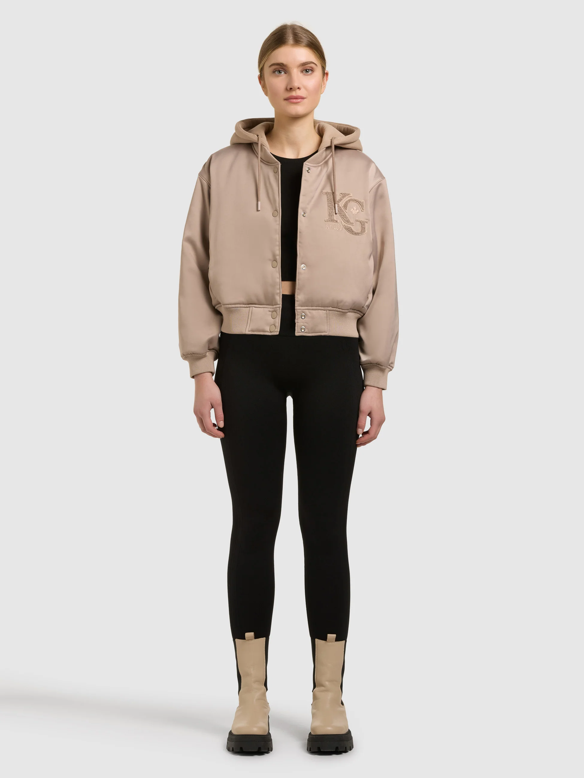 Jacke CHANI LATTE BEIGE - Image 6