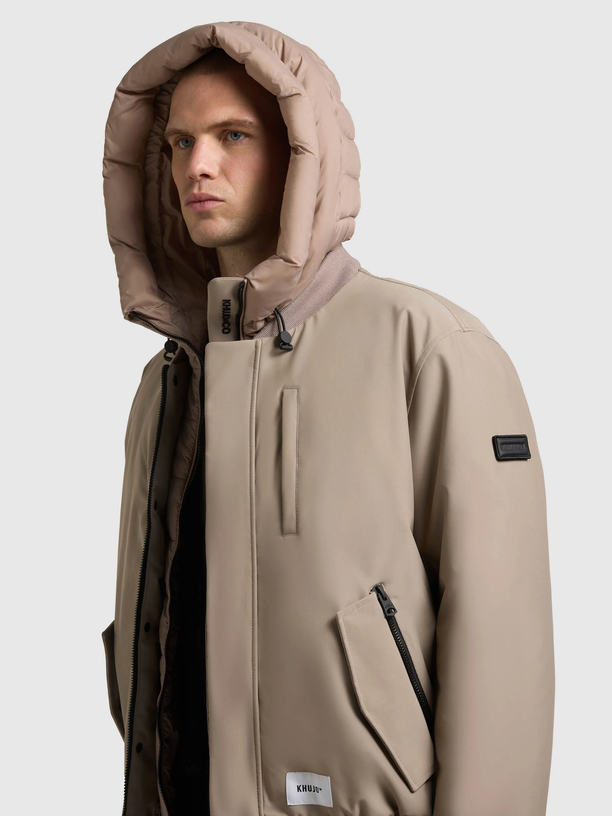 Jacke CLEMAT GREIGE - Image 7