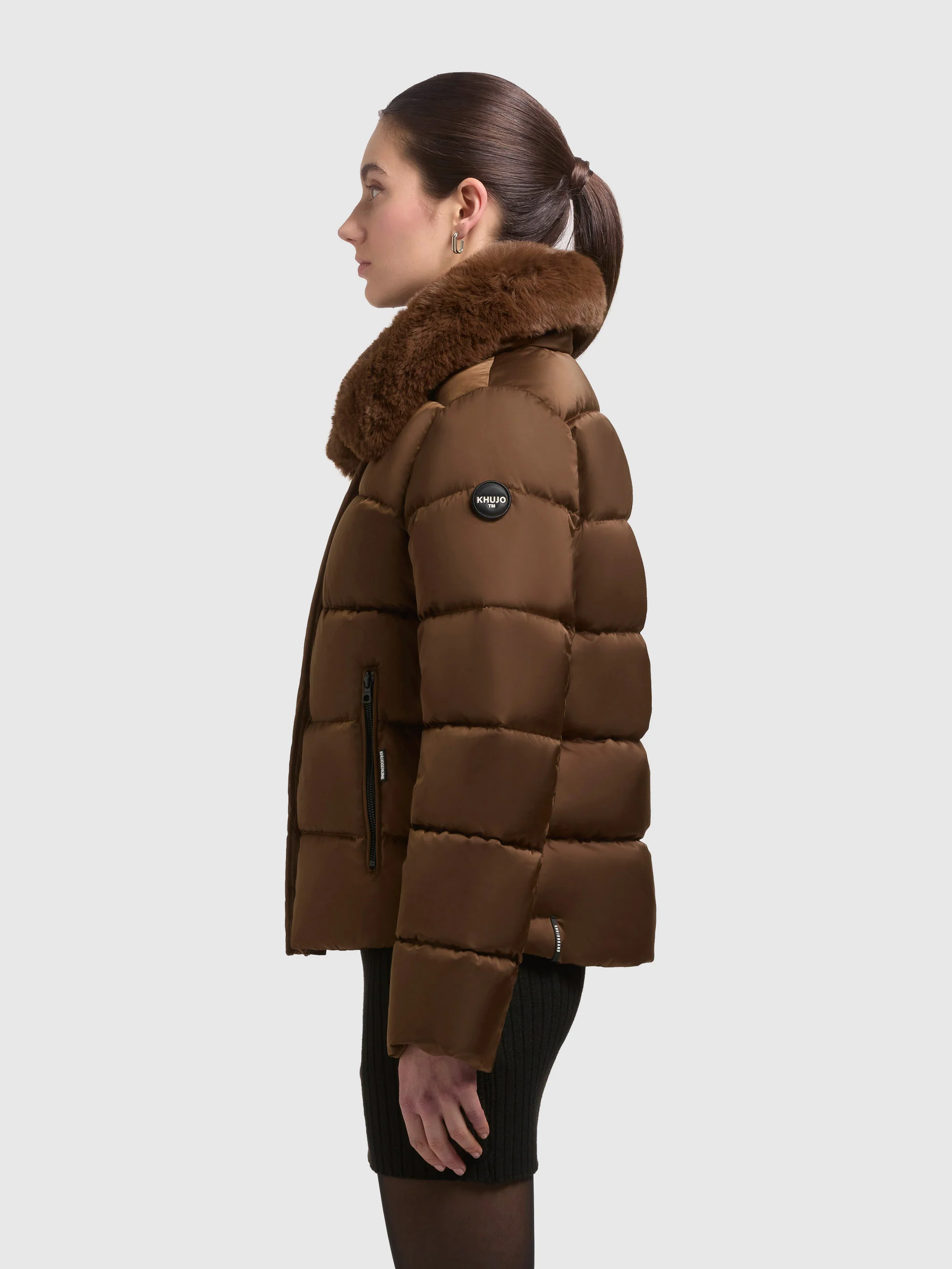 Jacke CLIA COPPER BROWN - Image 5