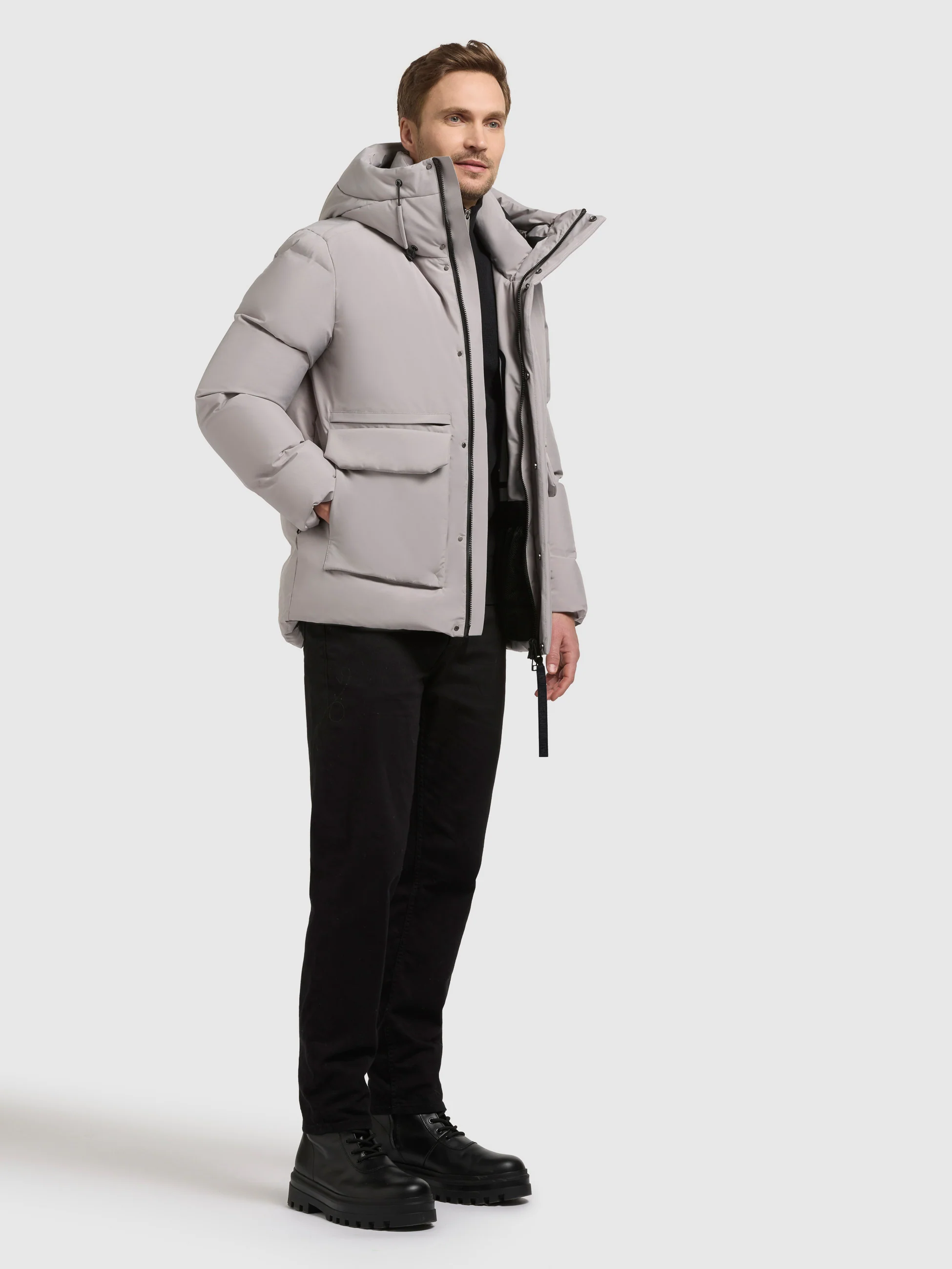 Jacke DAVE BLIZZARD GREY - Image 6
