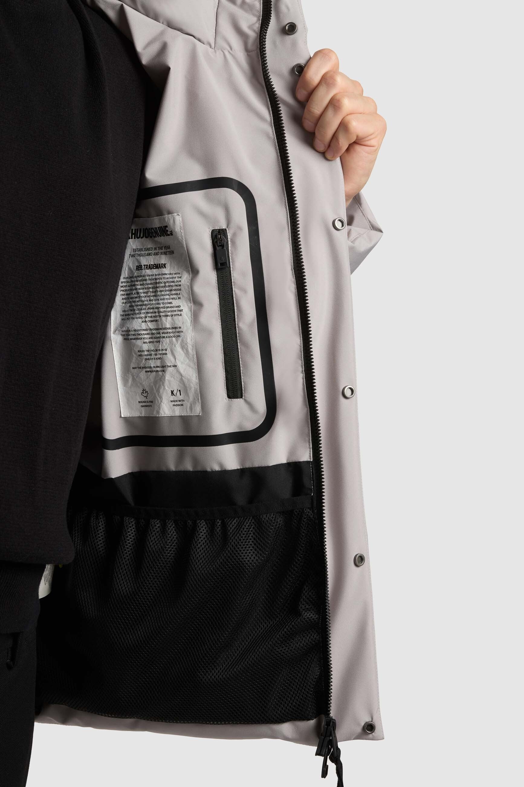 Jacke DAVE BLIZZARD GREY - Image 8