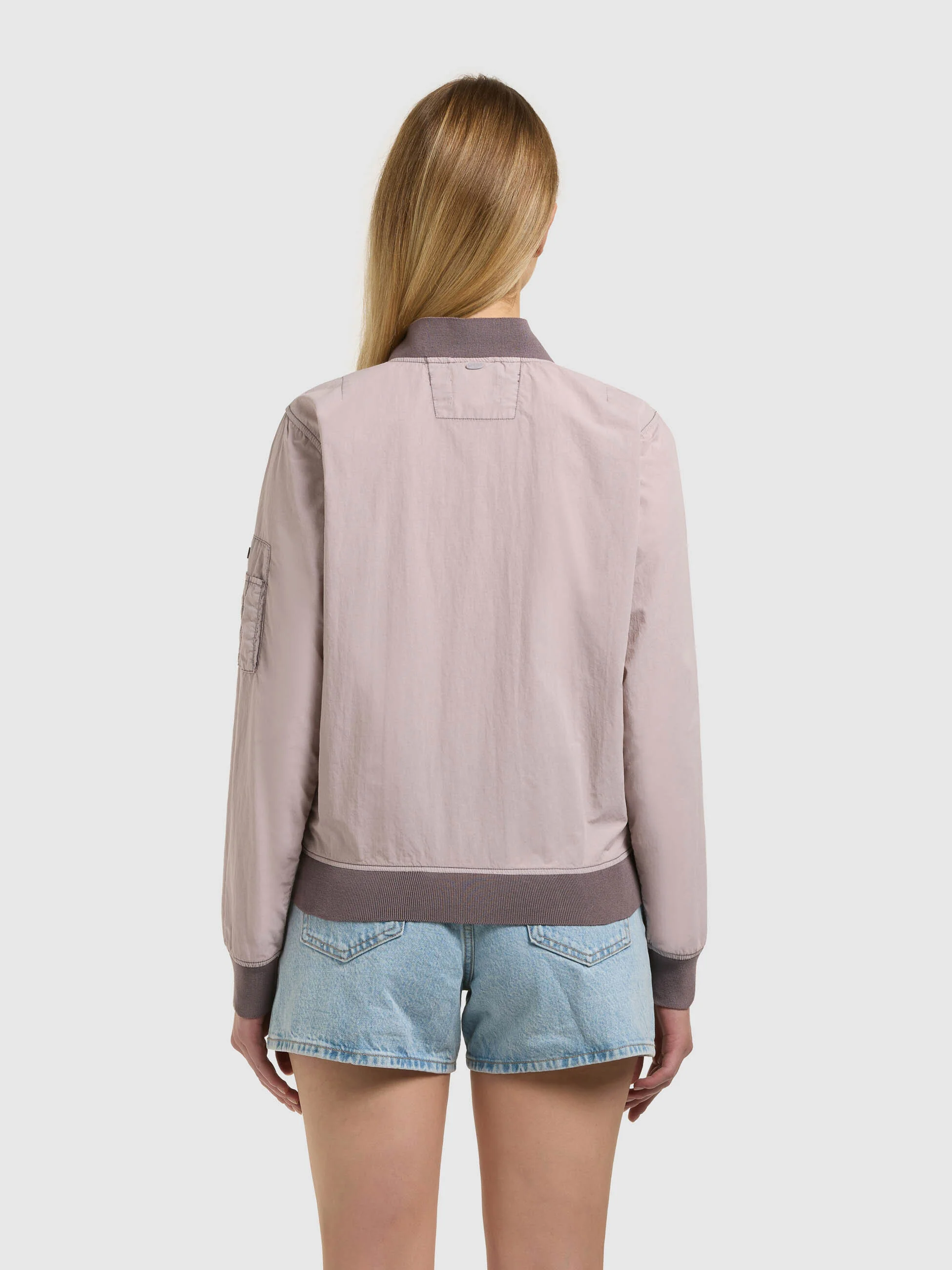 Jacke DENZ RAINDROPS LILAC - Image 3