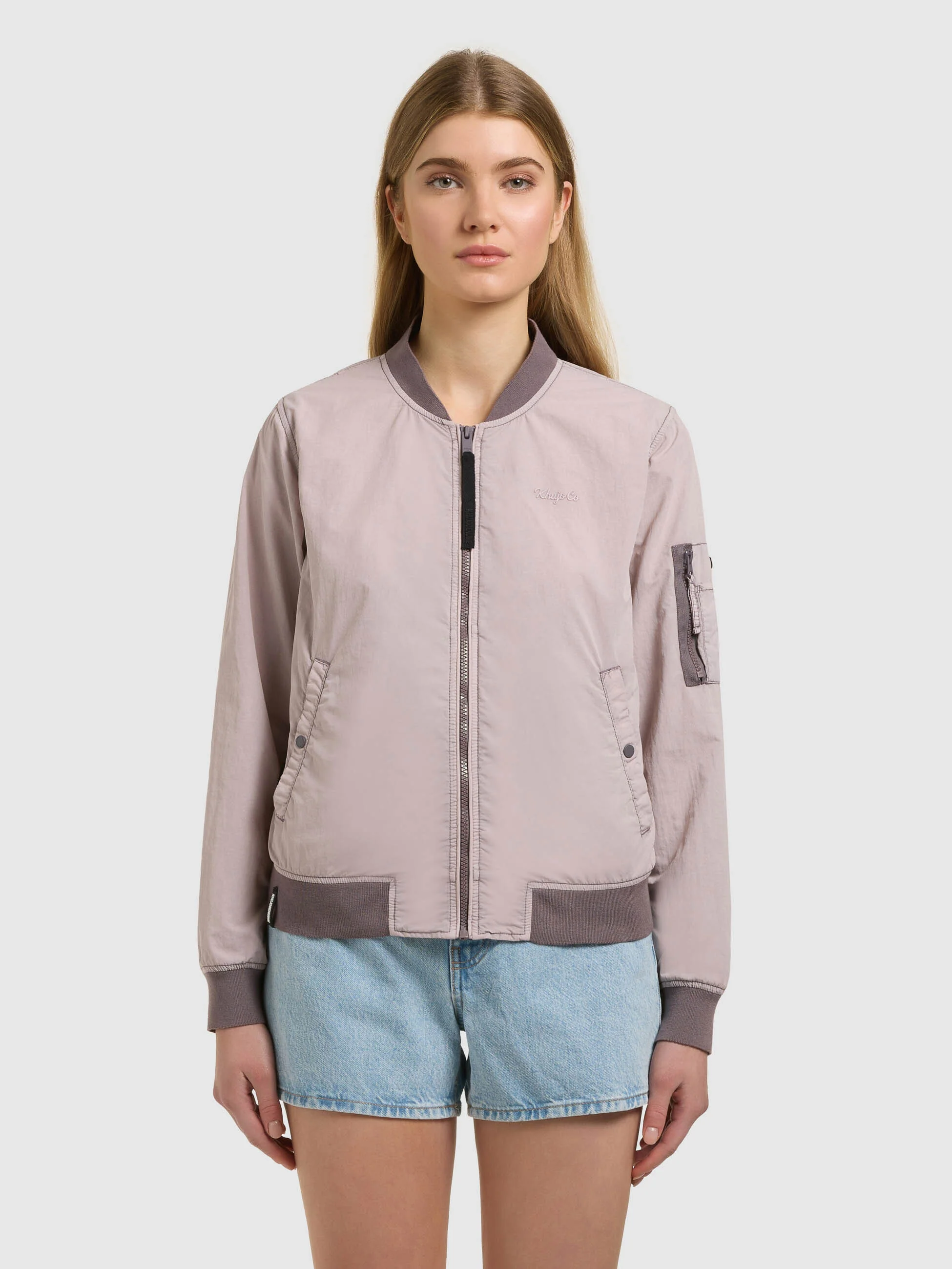 Jacke DENZ RAINDROPS LILAC - Image 4