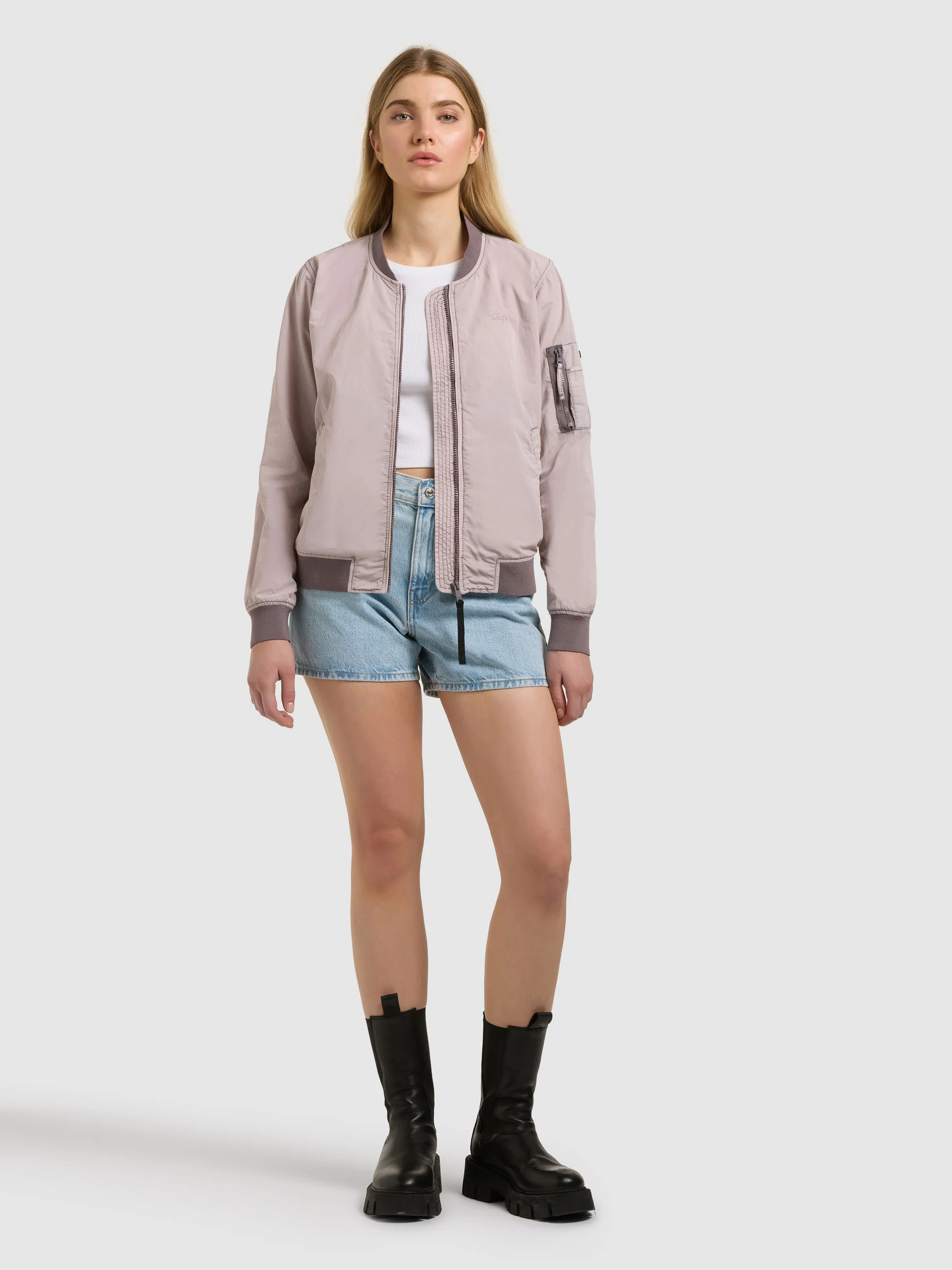 Jacke DENZ RAINDROPS LILAC - Image 6