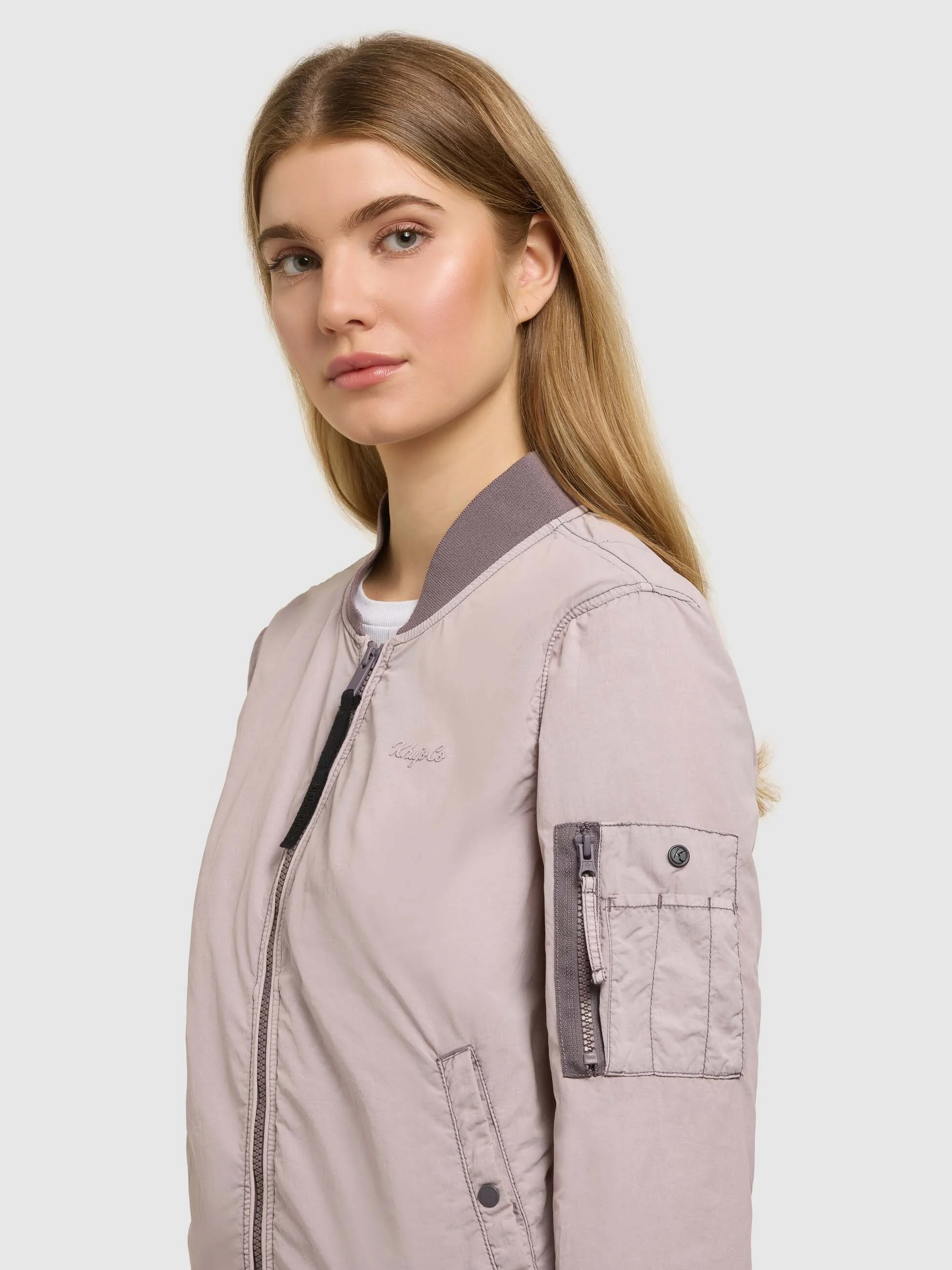 Jacke DENZ RAINDROPS LILAC - Image 7