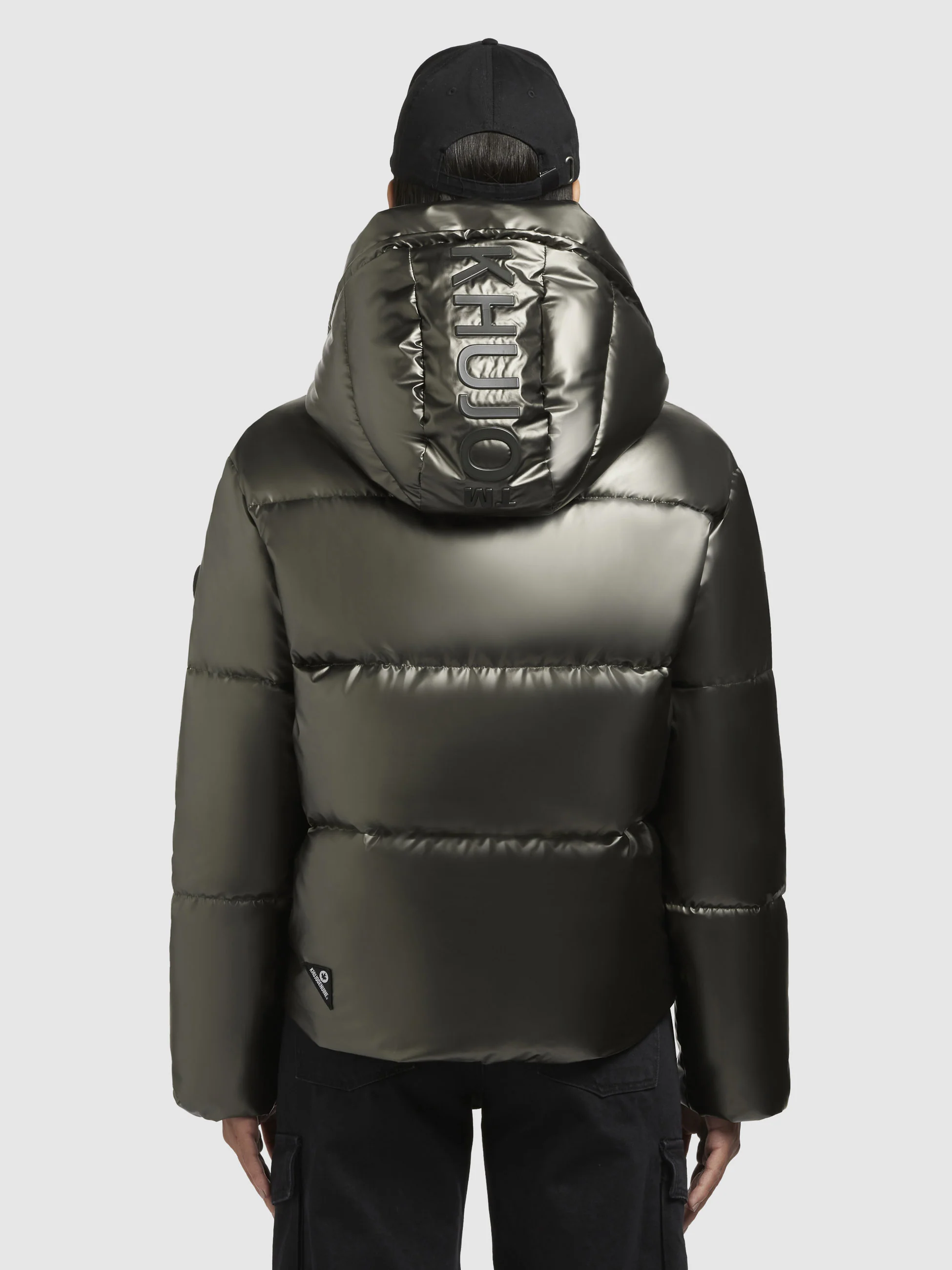 Jacke DEVINA SHINY Khaki - Image 3