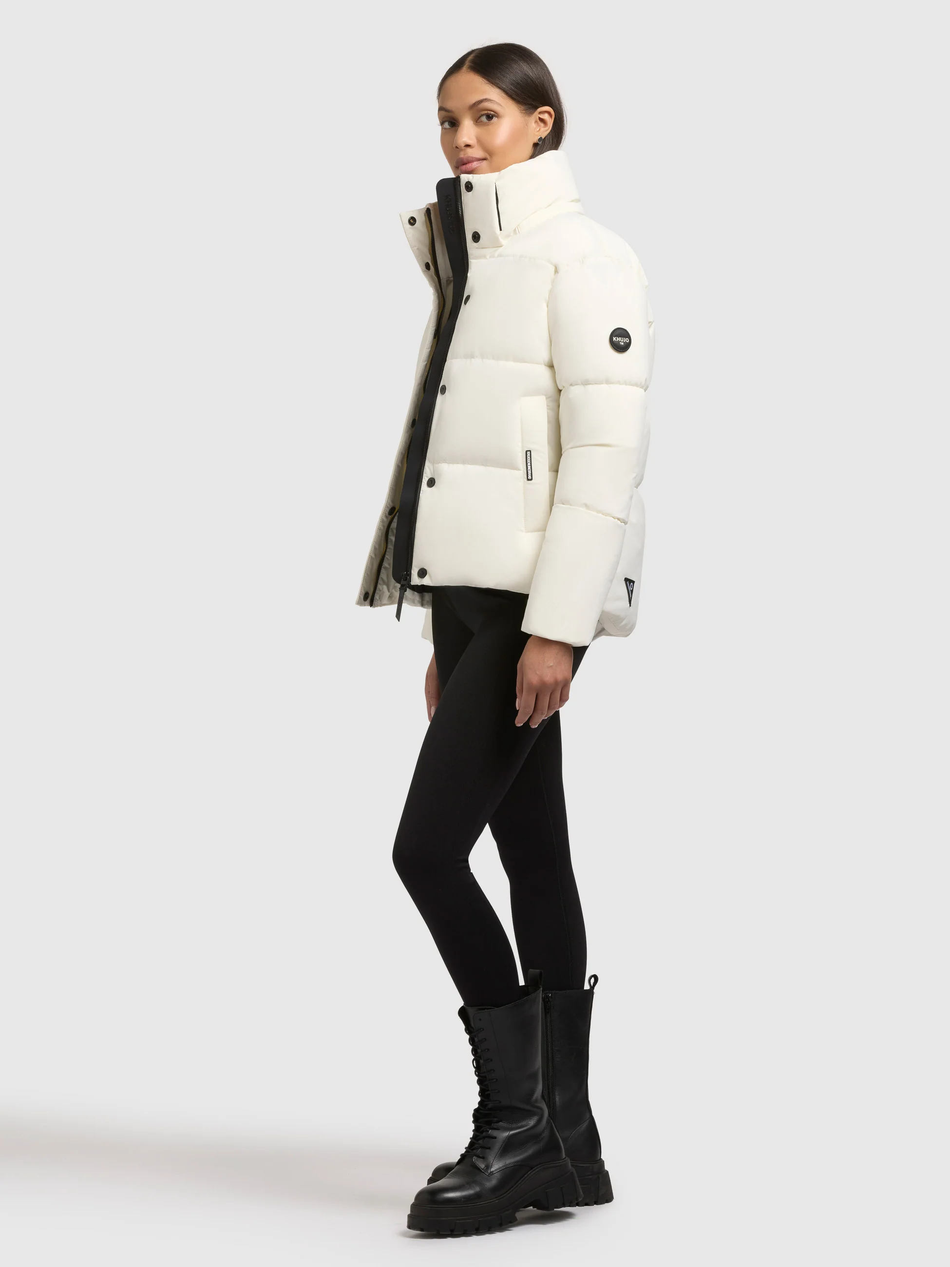 Jacke DEVINA2 MATT LUNA WHITE - Image 2