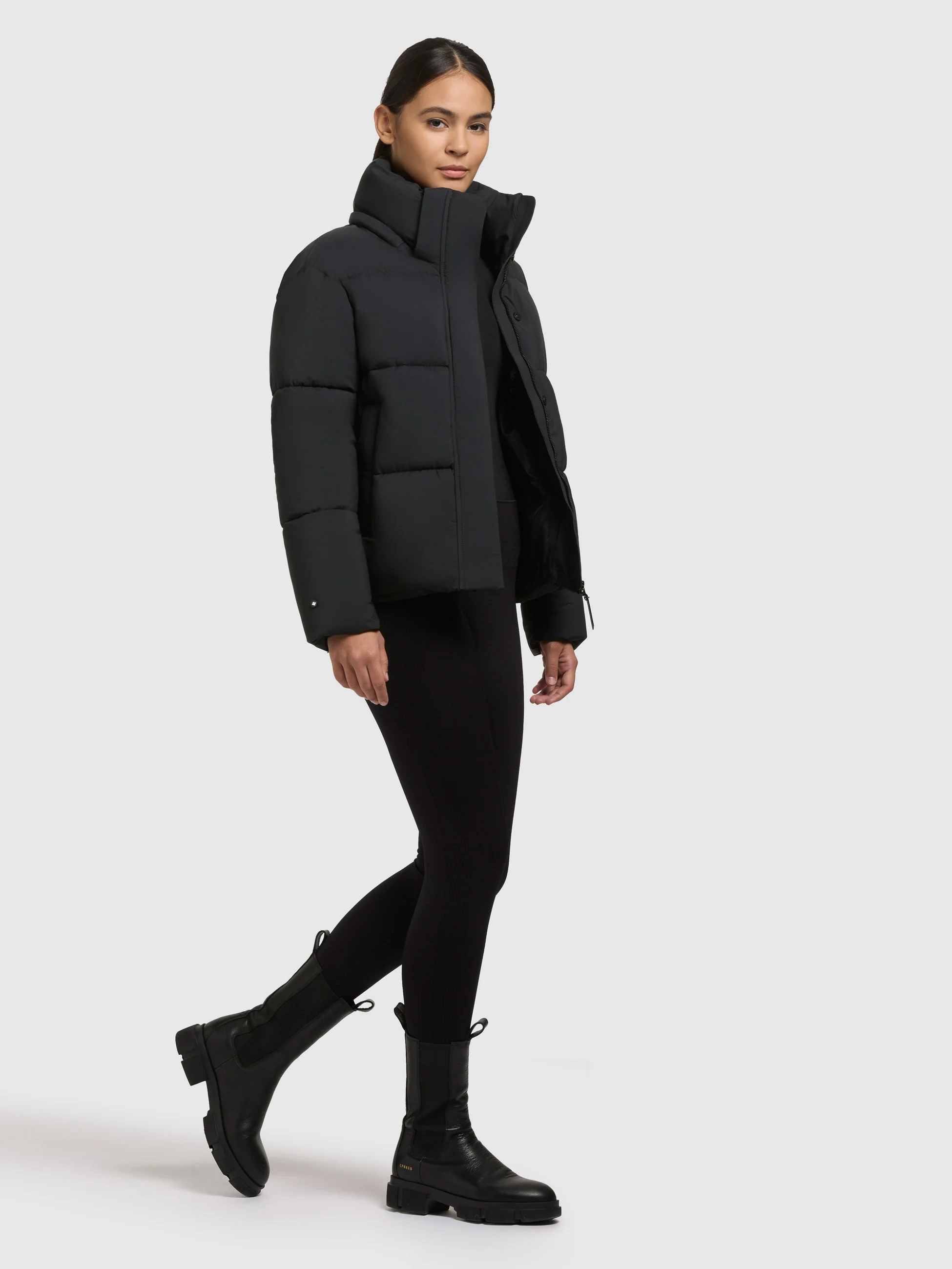 Jacke DEVINA2 MATT OBRAGE GREY - Image 6