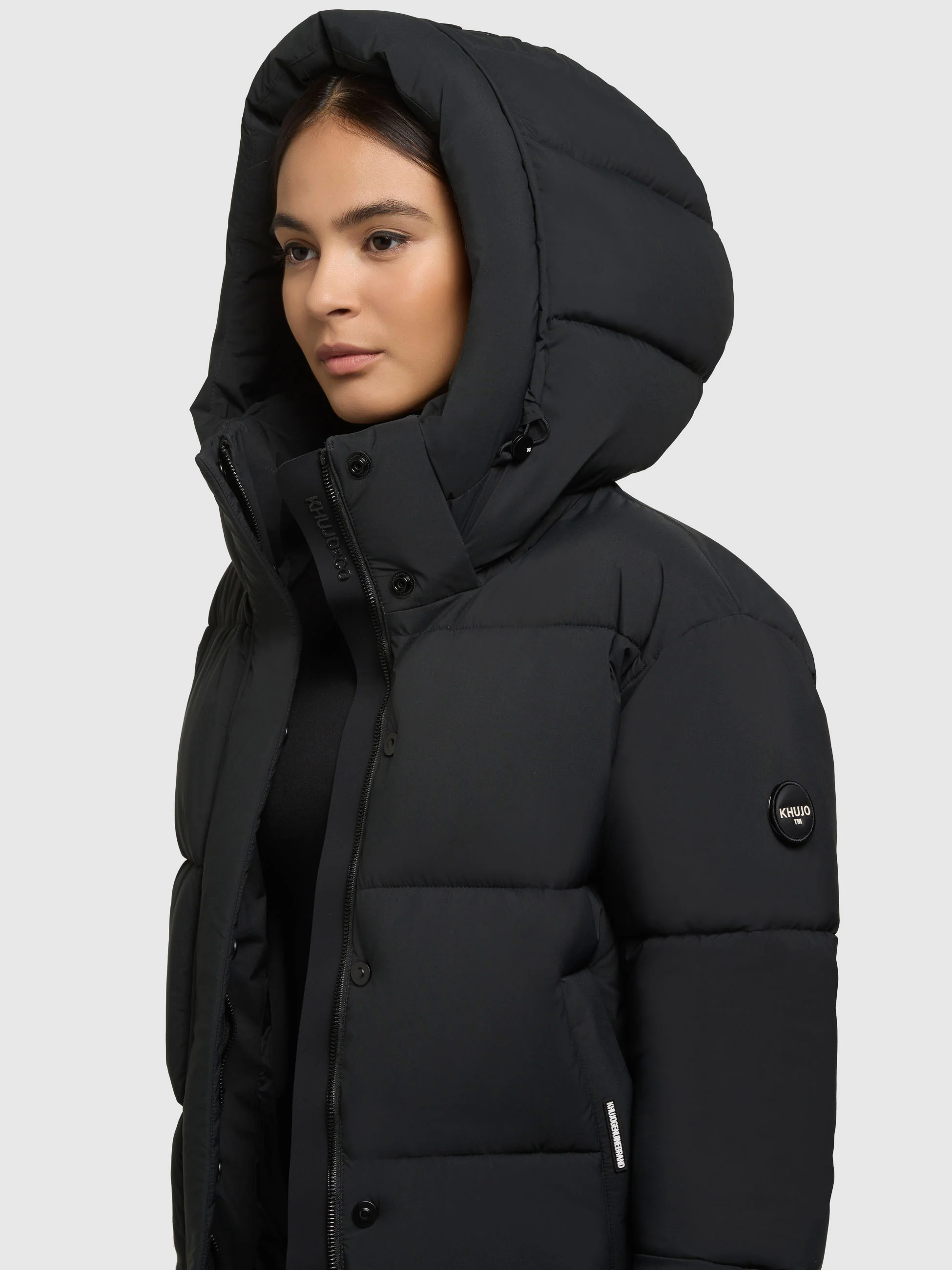 Jacke DEVINA2 MATT OBRAGE GREY - Image 7