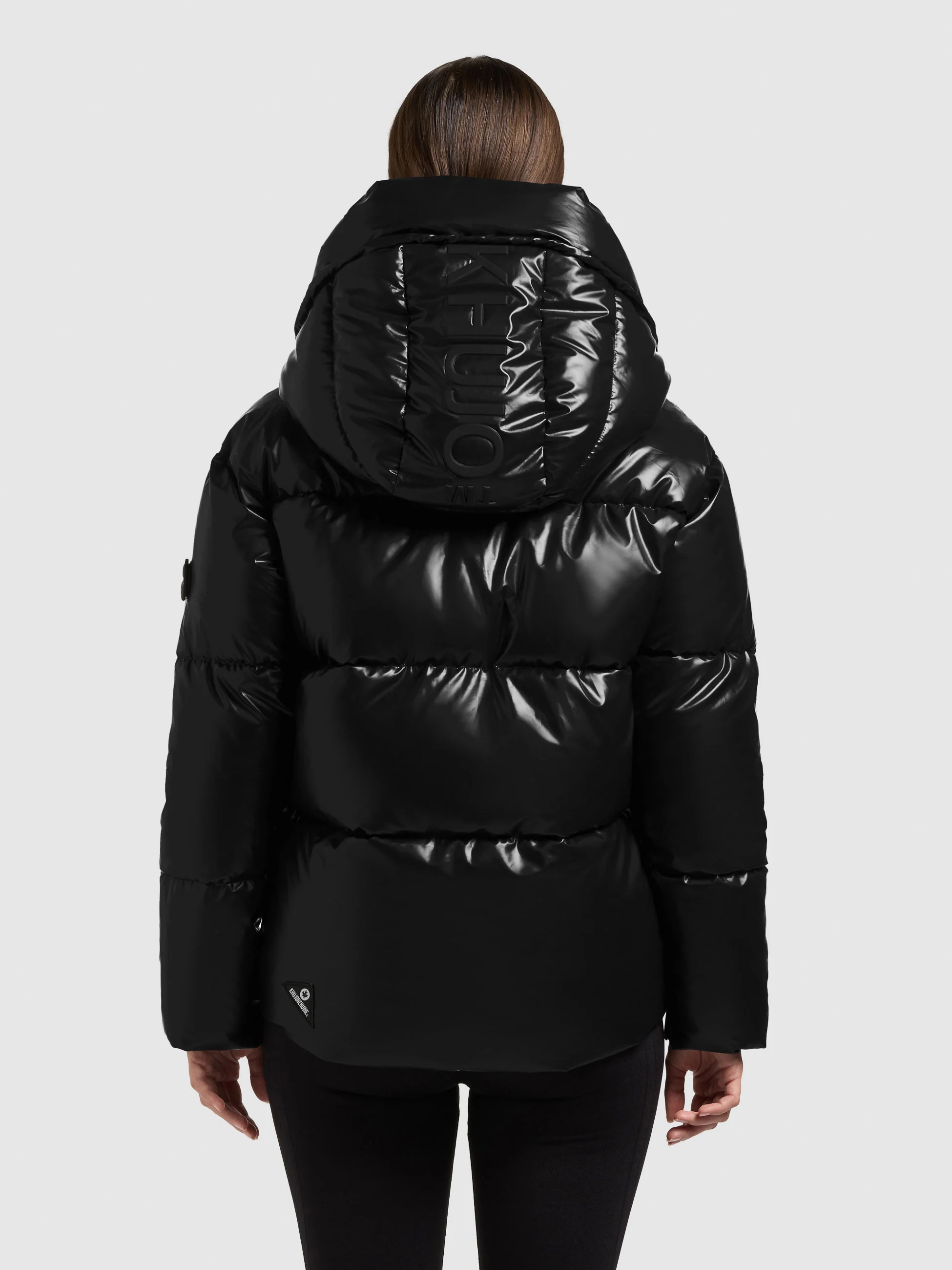 Jacke DEVINA2 SHINY BLACK - Image 3