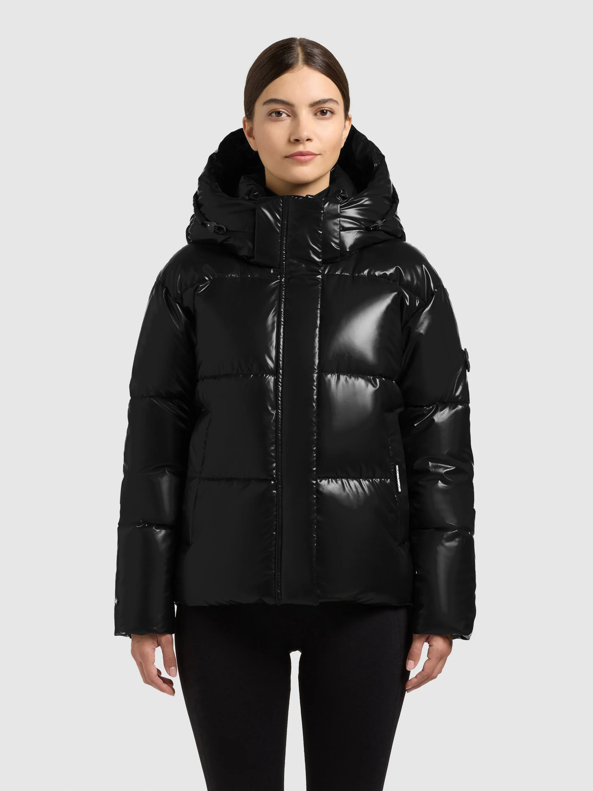 Jacke DEVINA2 SHINY BLACK - Image 4