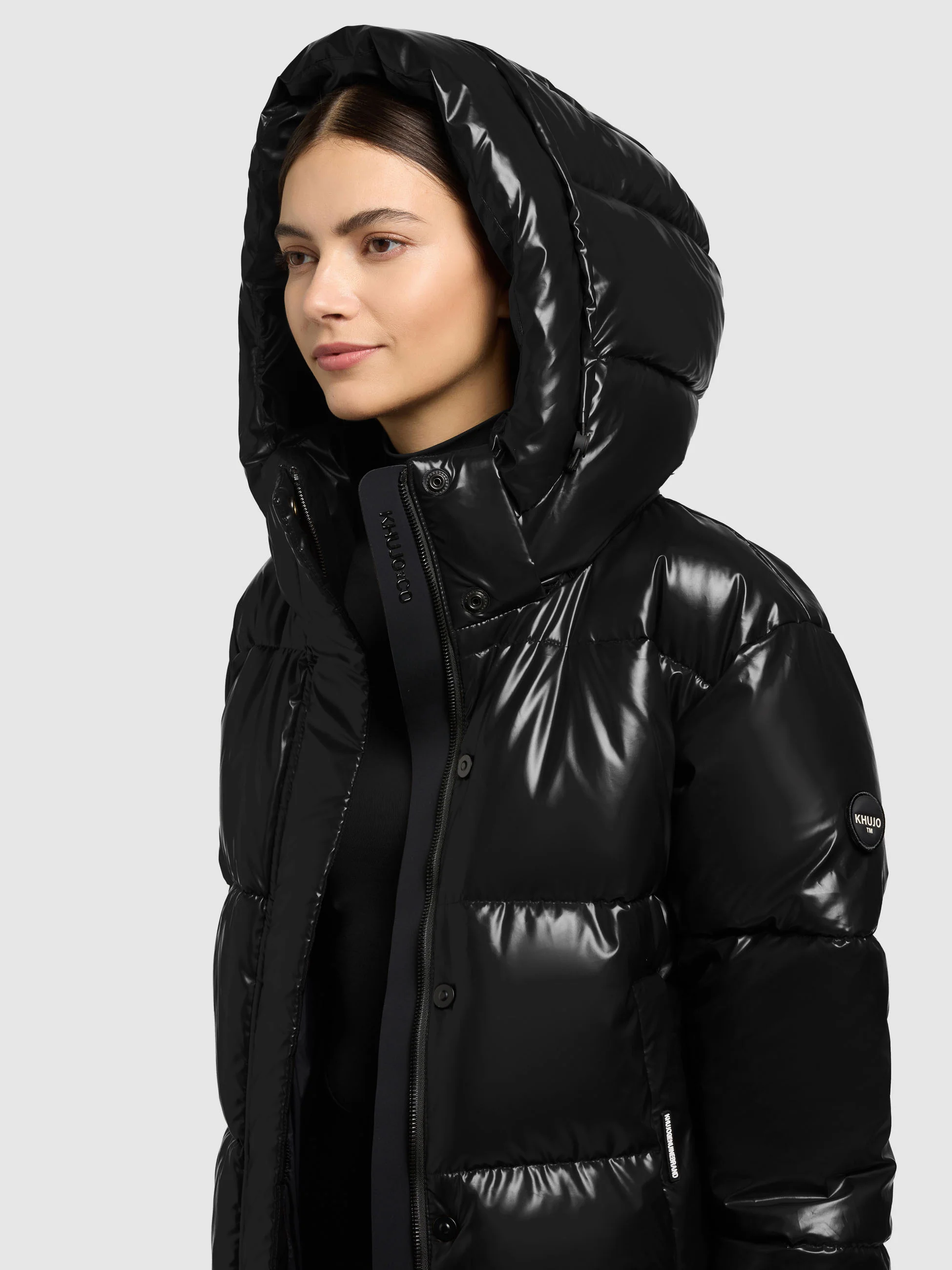 Jacke DEVINA2 SHINY BLACK - Image 7