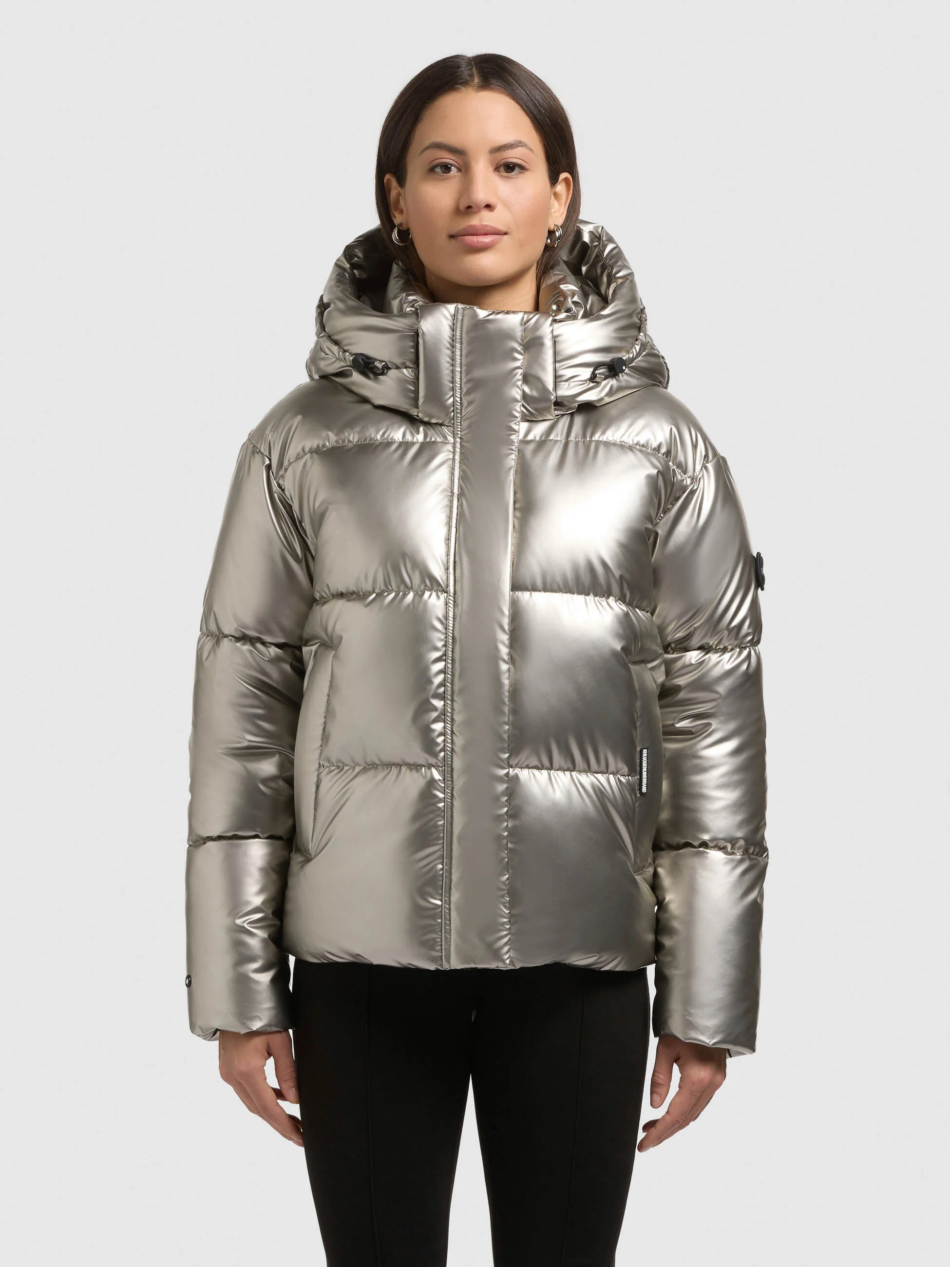 Jacke DEVINA2 SHINY ROYAL SILVER - Image 4