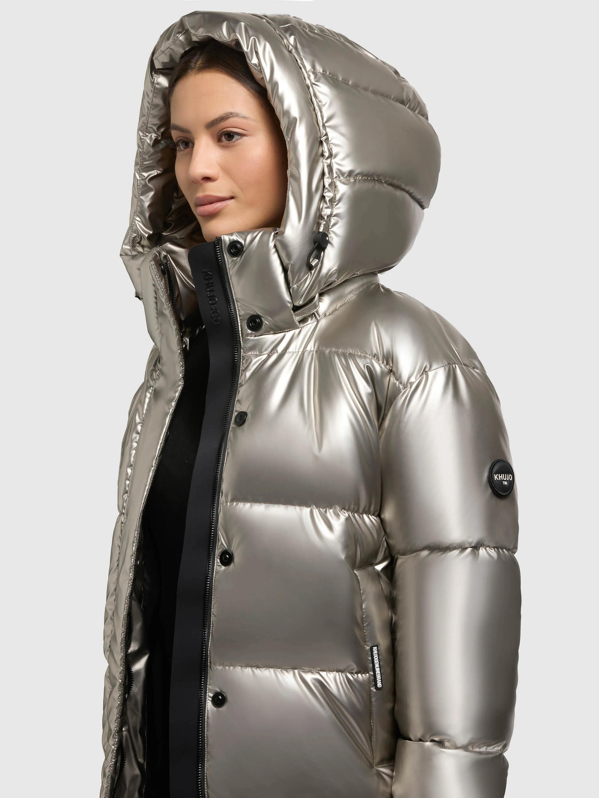 Jacke DEVINA2 SHINY ROYAL SILVER - Image 7