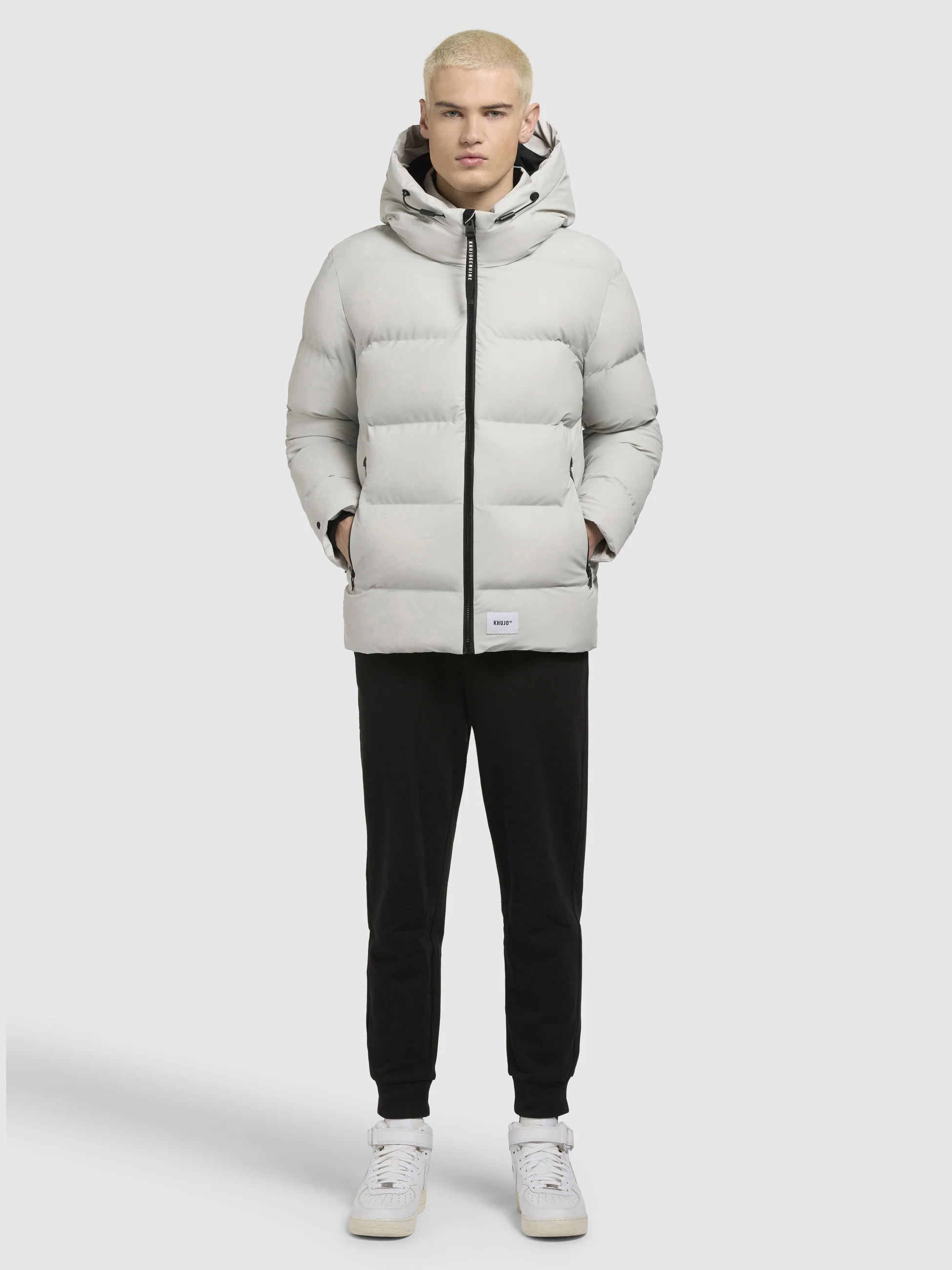 Jacke DOVER Hellgrau