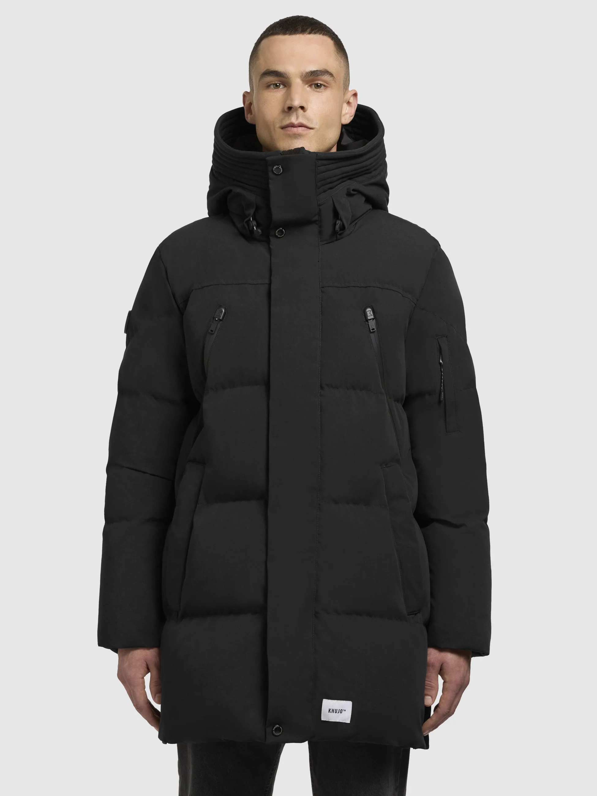 Jacke DOYLE Schwarz - Image 4