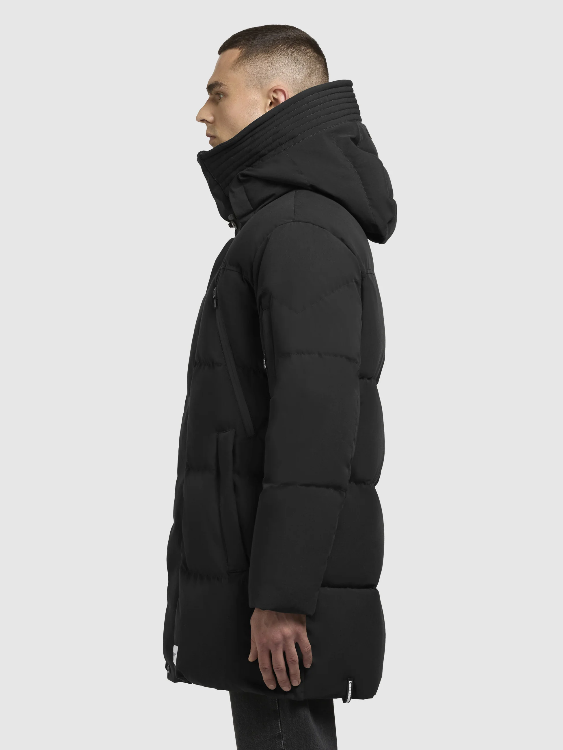 Jacke DOYLE Schwarz - Image 5