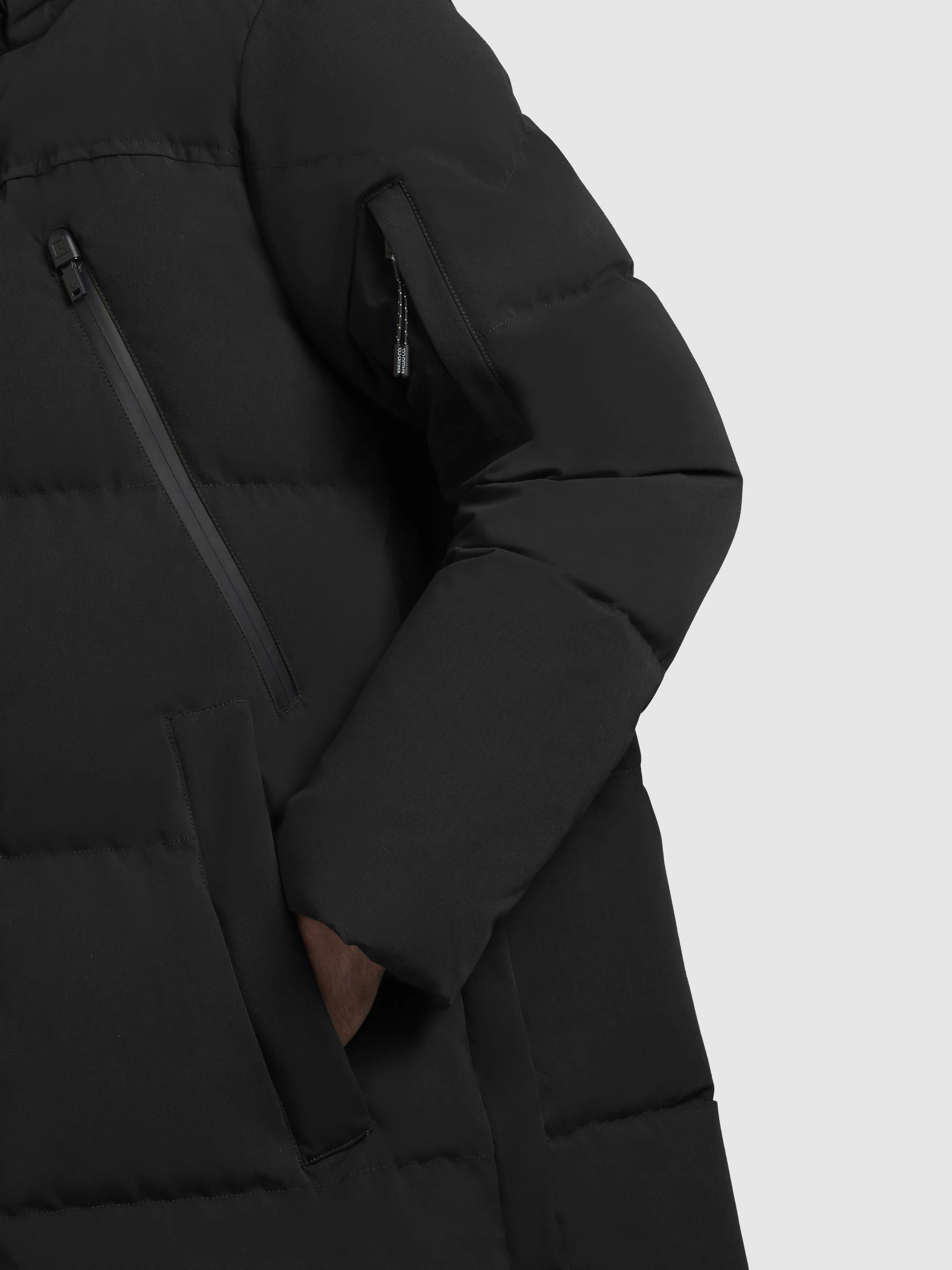 Jacke DOYLE Schwarz - Image 7