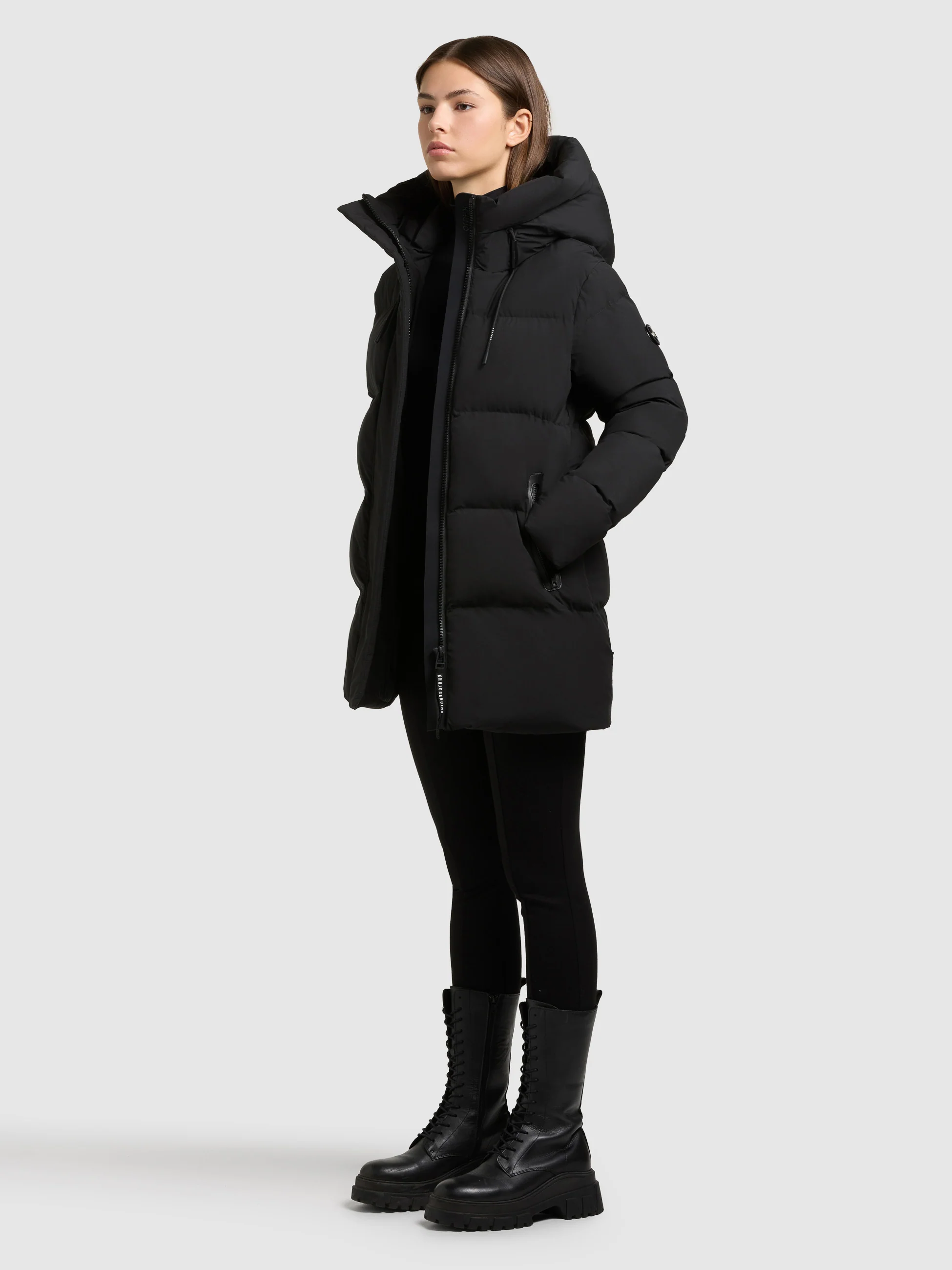 Jacke DROWN MATT BLACK - Image 2