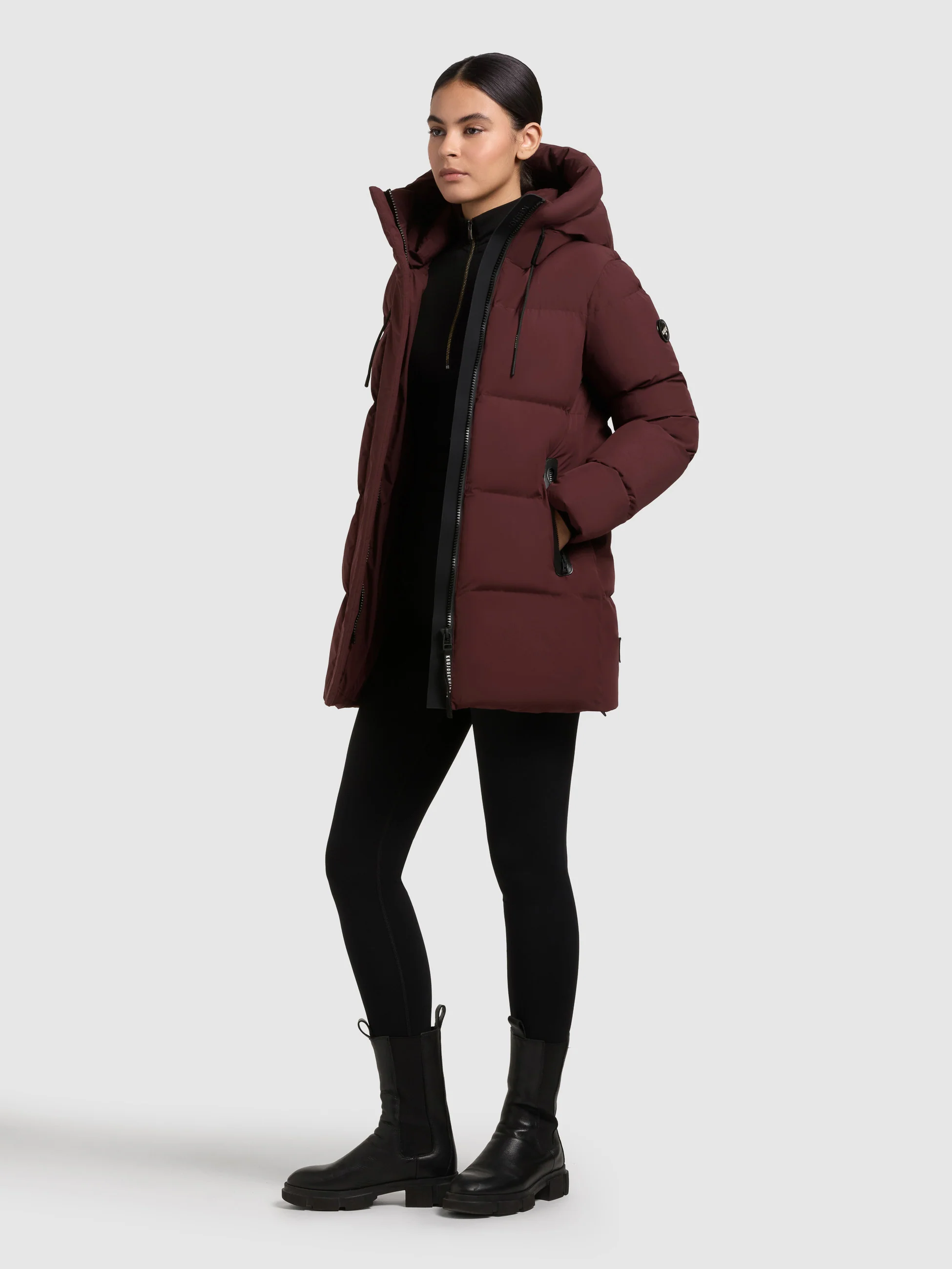 Jacke DROWN MATT MOSCATO RED - Image 2