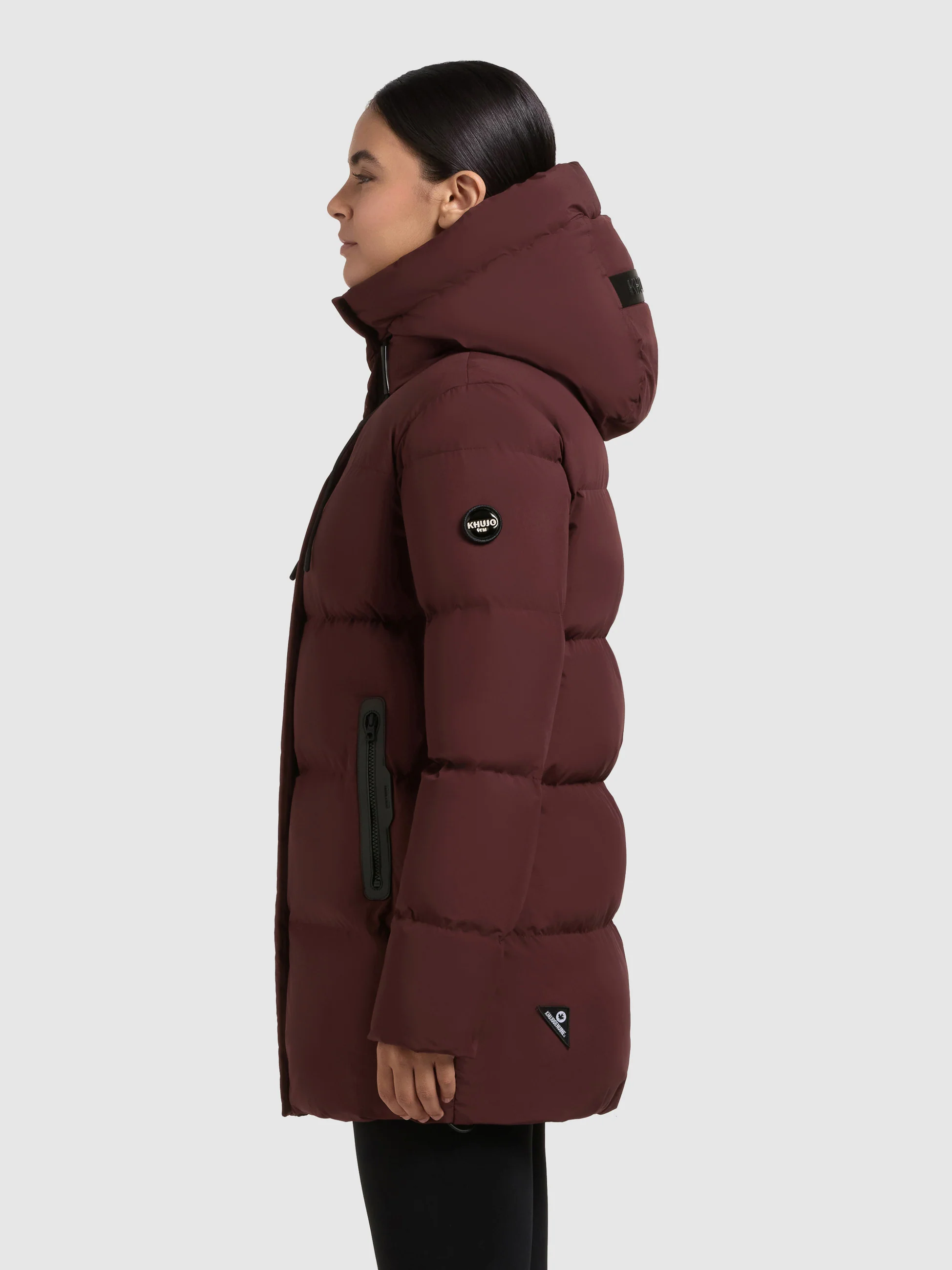 Jacke DROWN MATT MOSCATO RED - Image 5